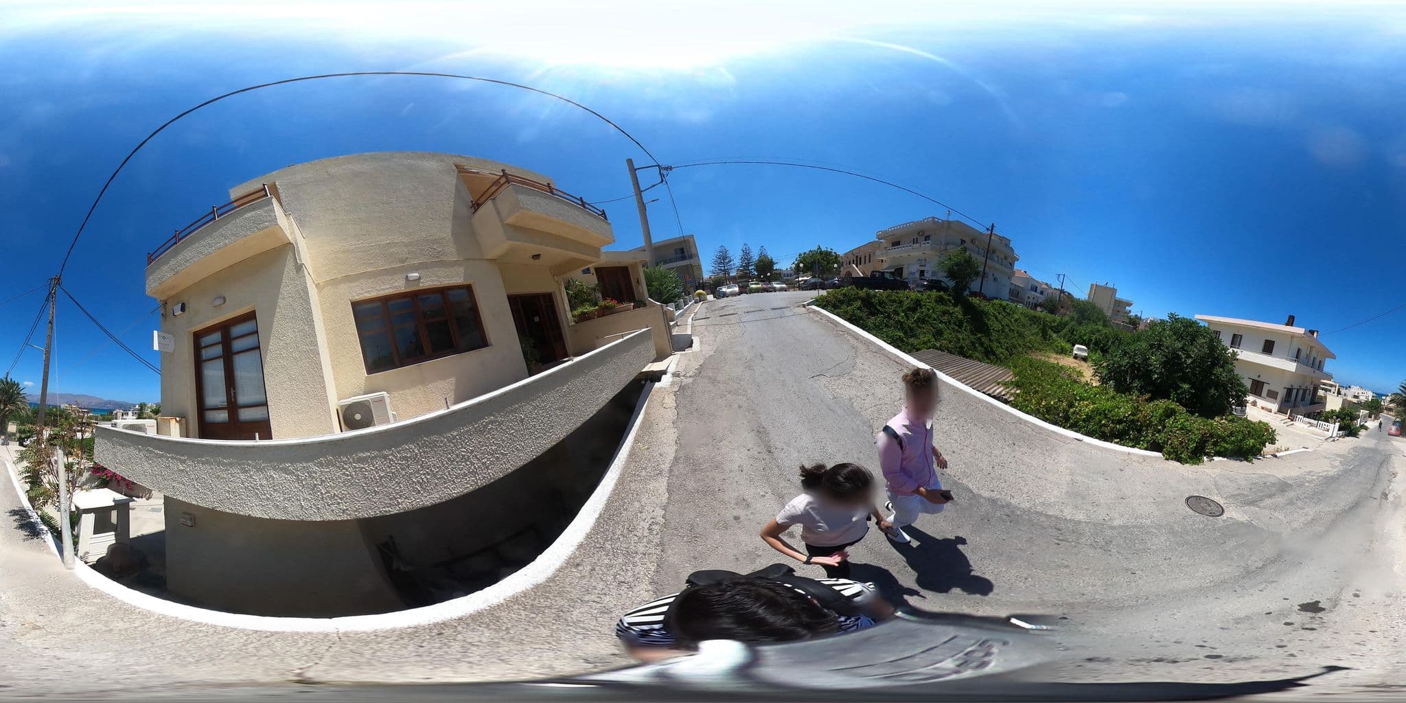 Street view near Mirtilos Studios & Apartments, Kíssamos — © alexbartzokas (CC BY-SA · Mapillary)
