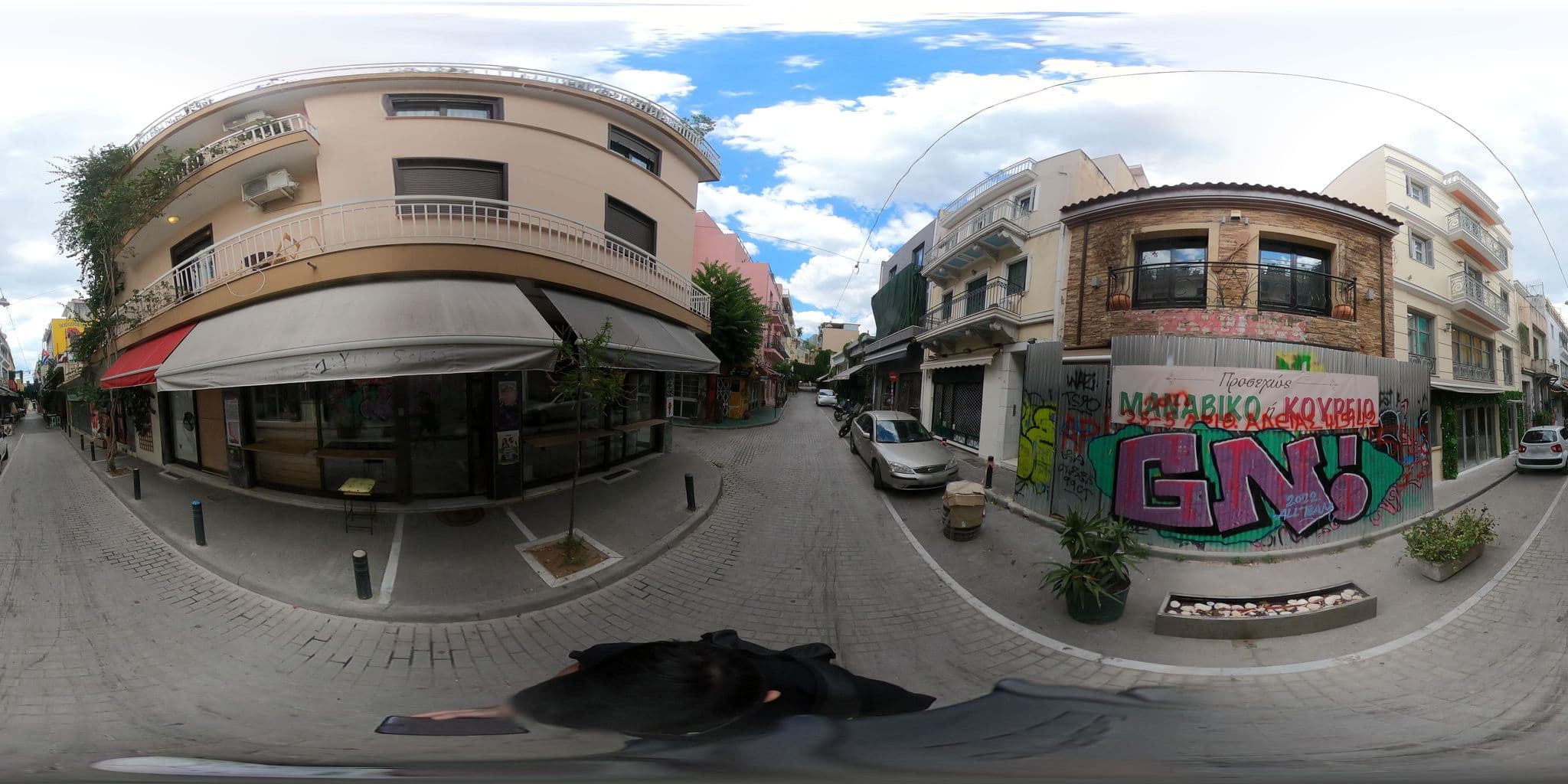 Street view near The Residence, Athens — © alexbartzokas (CC BY-SA · Mapillary)