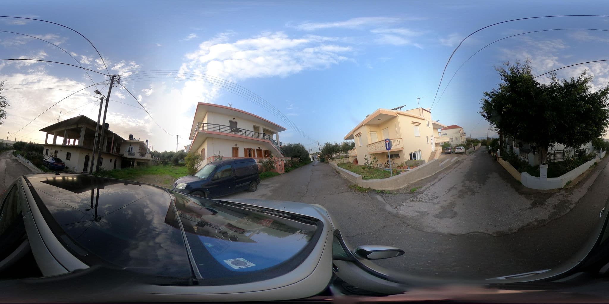 Street view near Cory Apartmen, Kíssamos — © alexbartzokas (CC BY-SA · Mapillary)