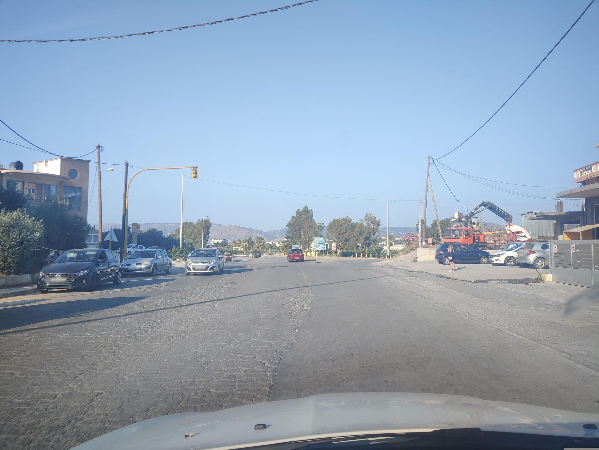 Street view near Bee House, Kíssamos — © stefan4614 (CC BY-SA · Mapillary)