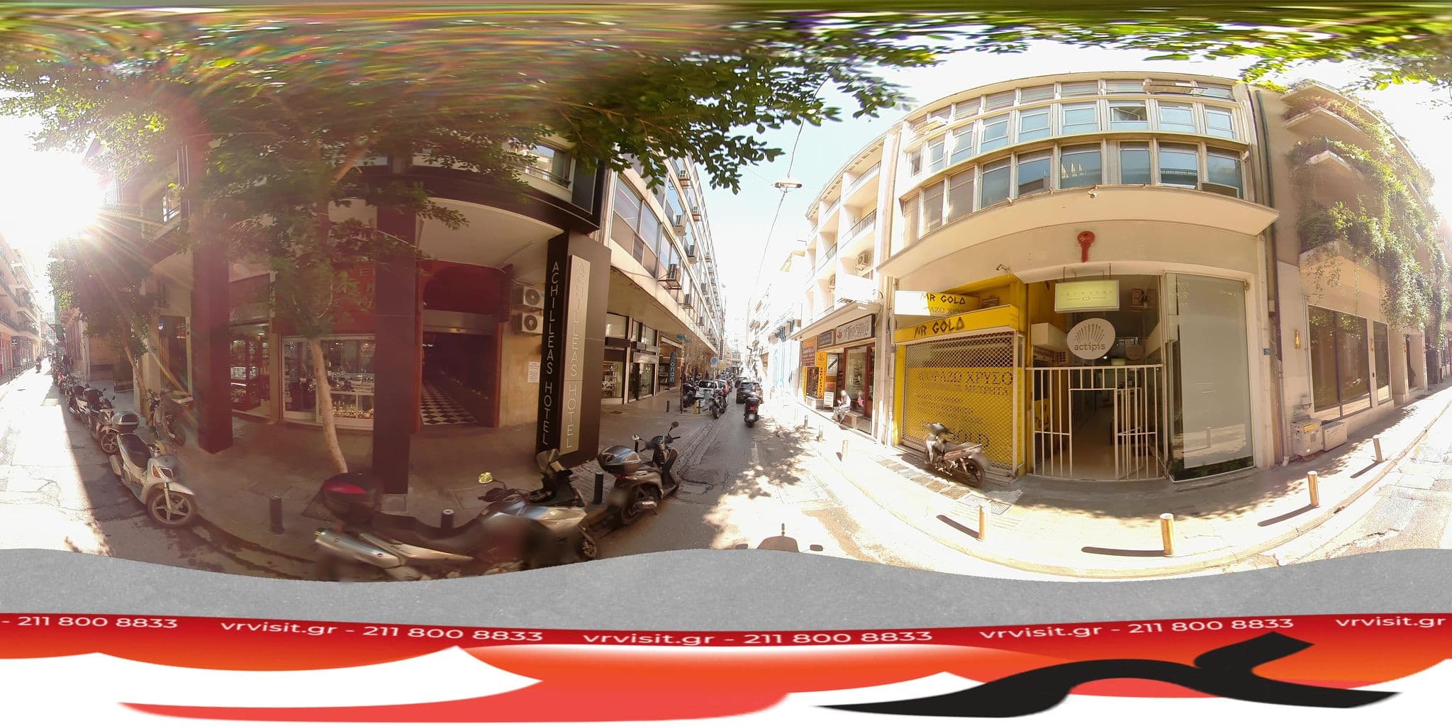 Street view near Gatsby Athen, Athens