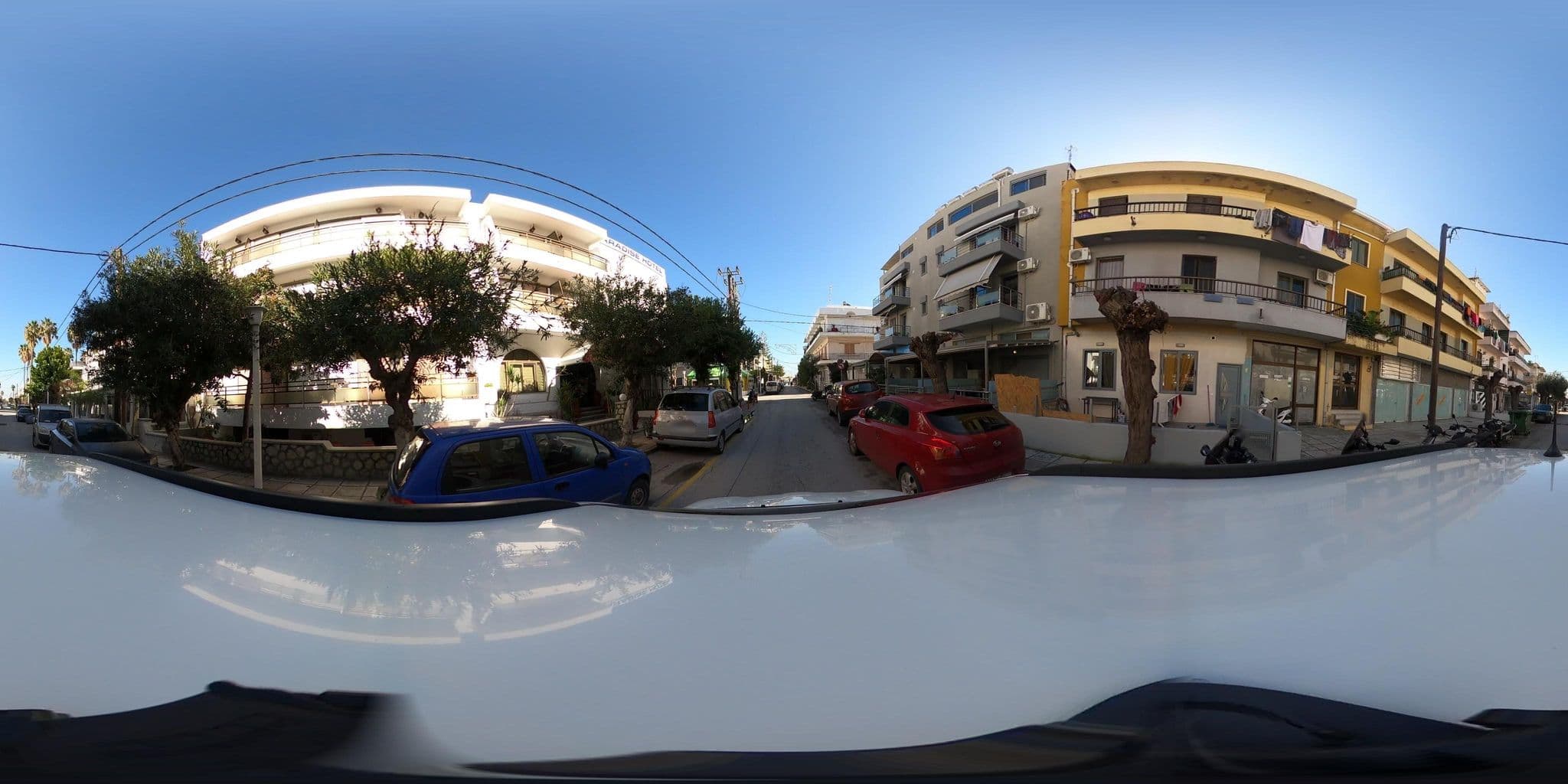 Street view near Paradise hotel, Kos