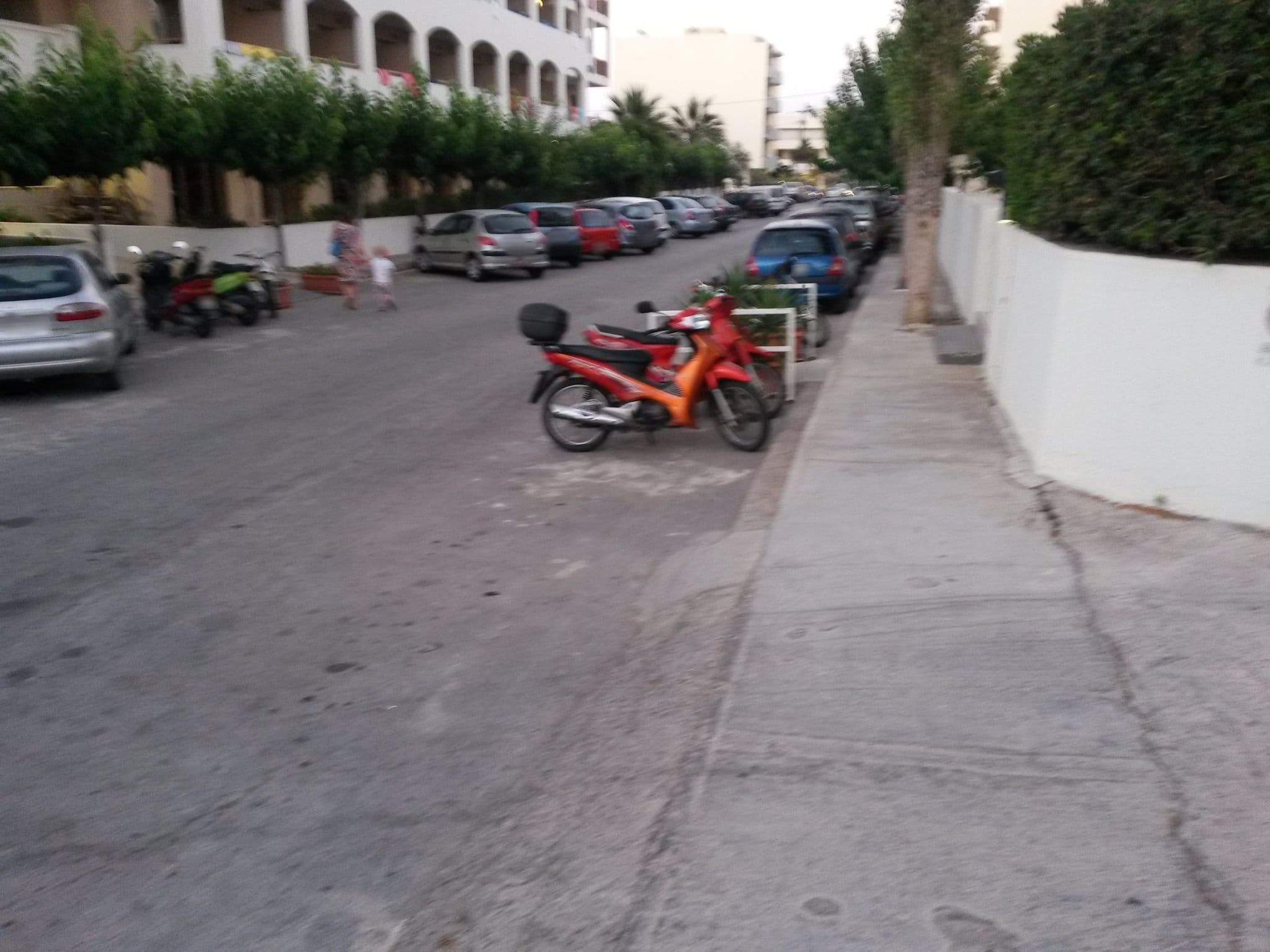 Street view near The Artemis Palace, Rethymno