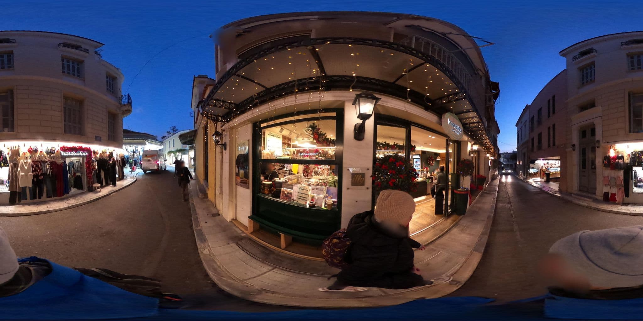 Street view near Hotel Phaedra, Athens