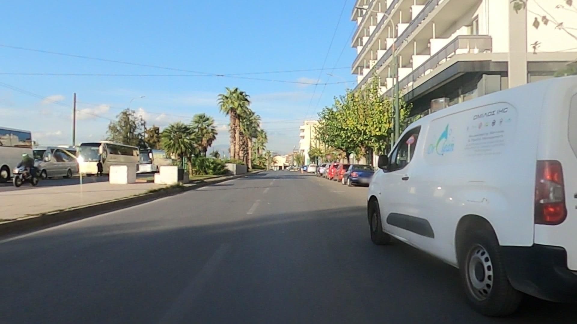Street view near Candia, Athens — © efikour (CC BY-SA · Mapillary)