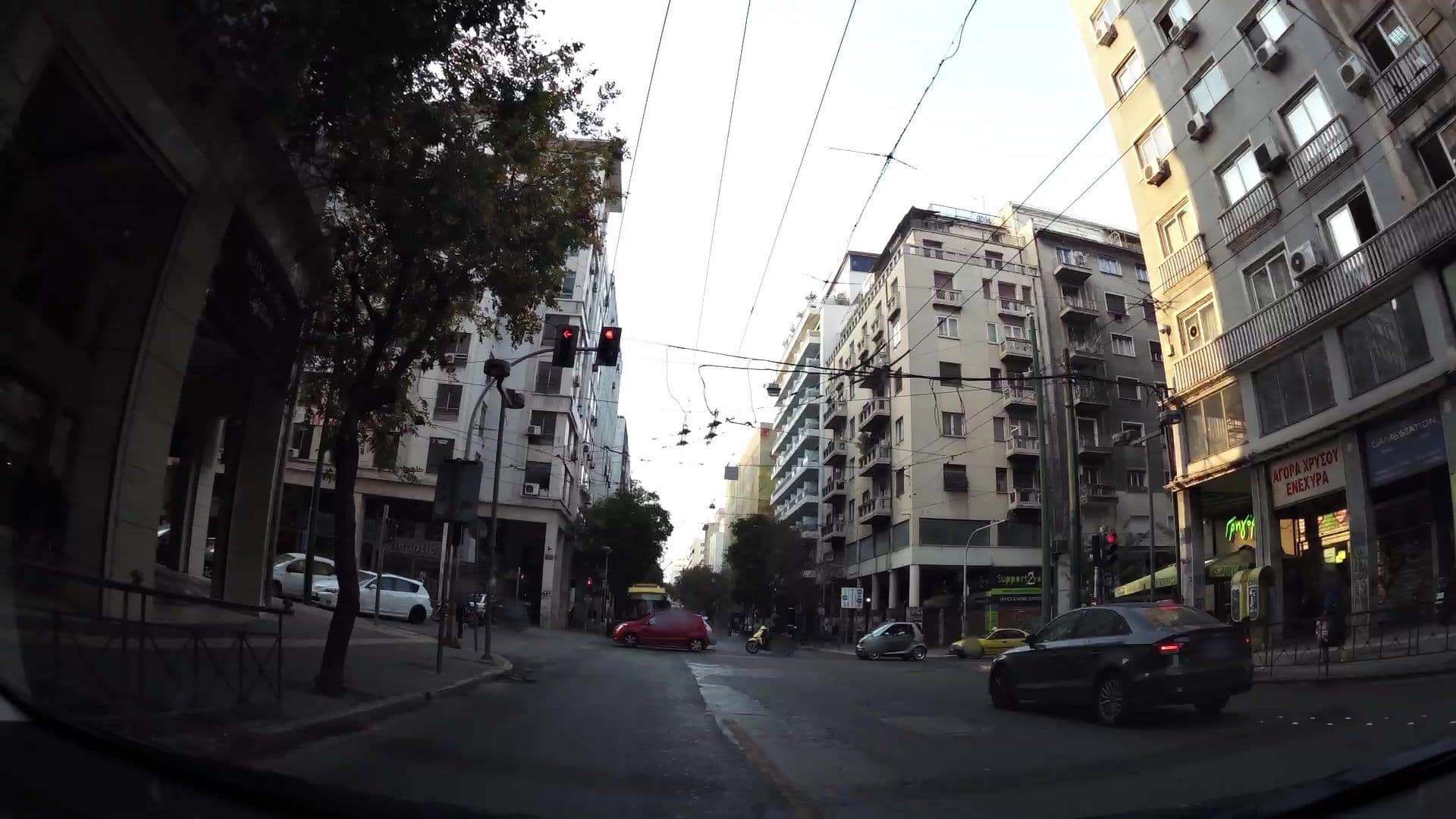 Street view near Meliã, Athens