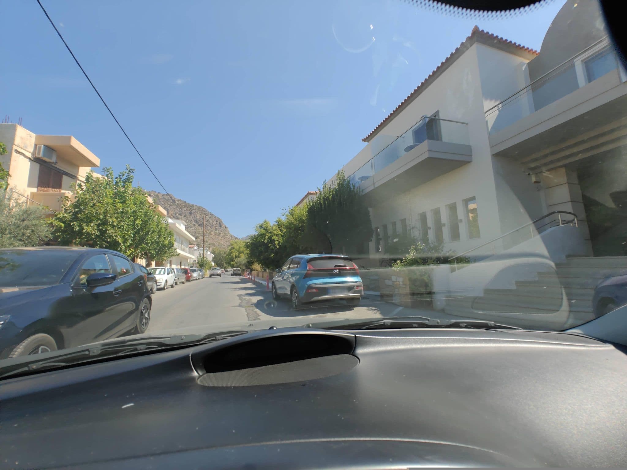 Street view near Hotel Lybian Princess, Palaióchora