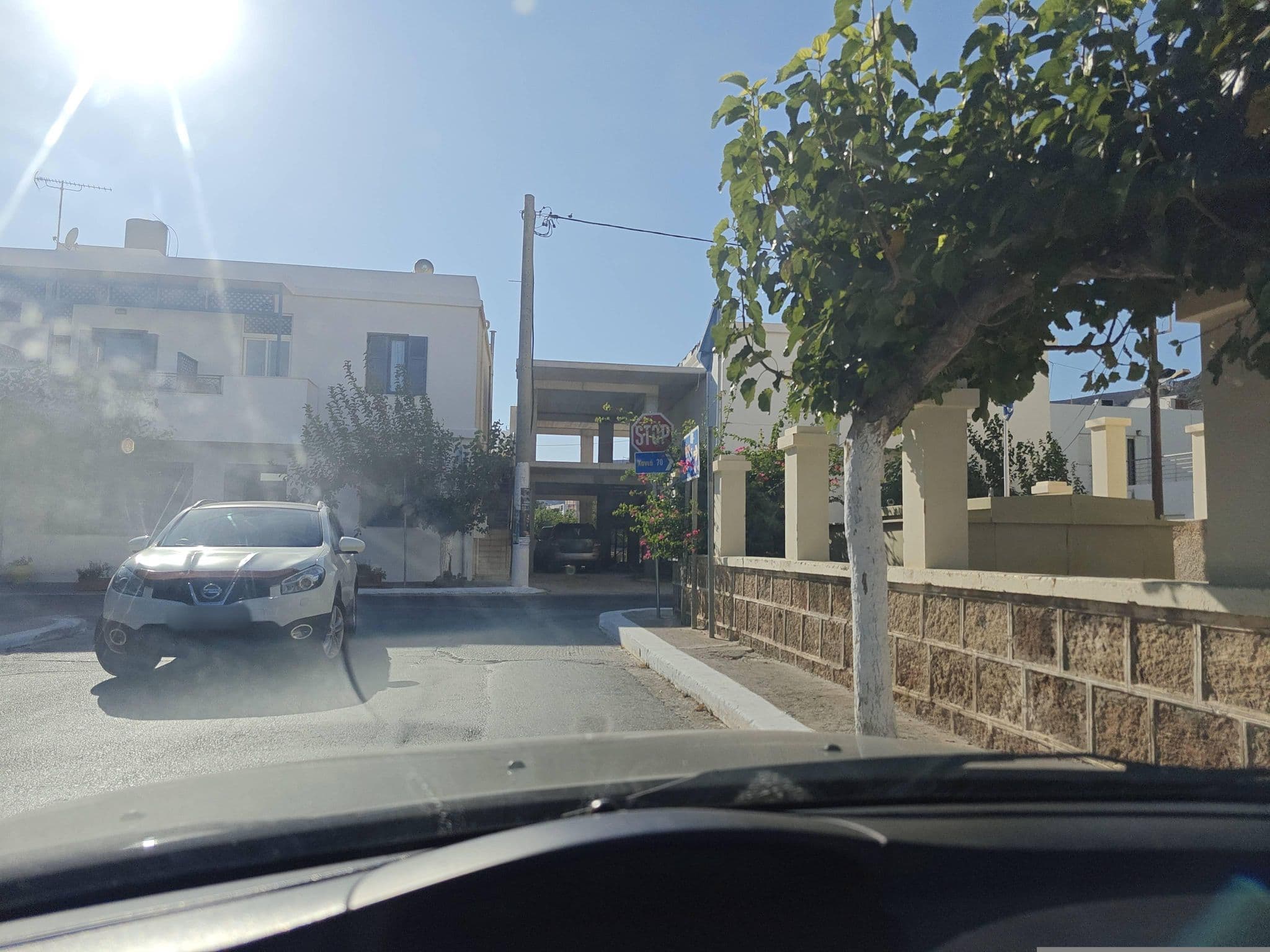 Street view near Hotell Lissos, Palaióchora