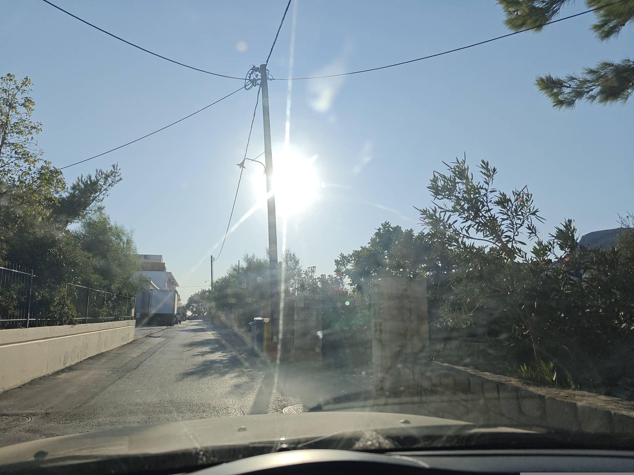 Street view near Mediterannian Sea, Palaióchora