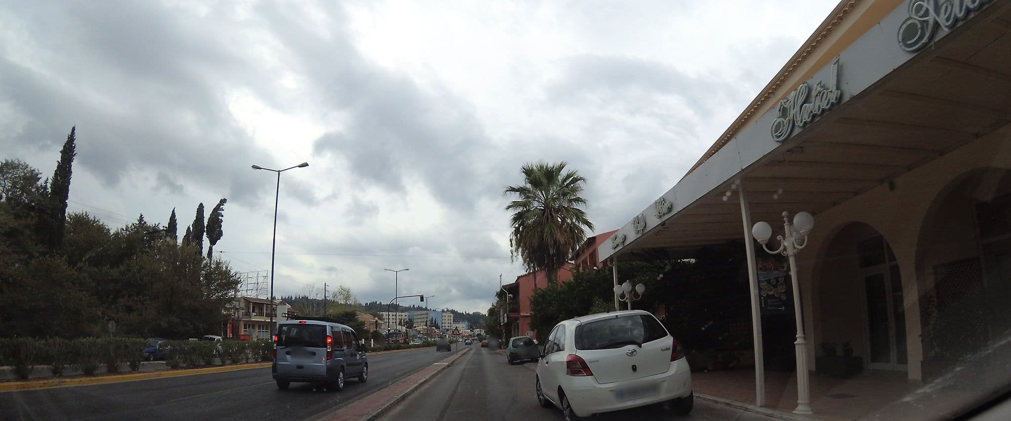 Street view near Hotel Telesilla, Kontokáli — © teddy73 (CC BY-SA · Mapillary)