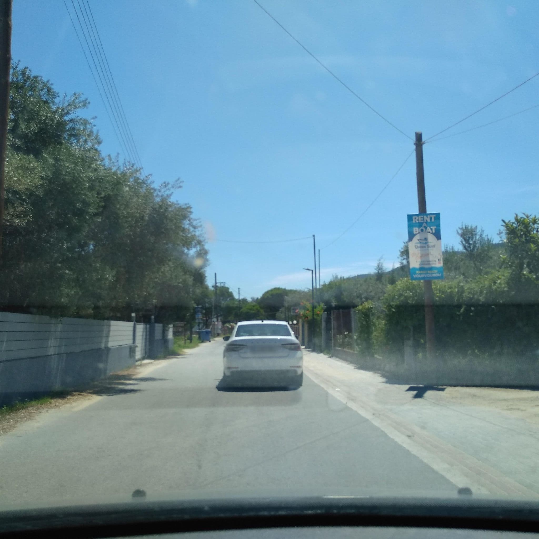 Street view near Giannelis House, Níkiti