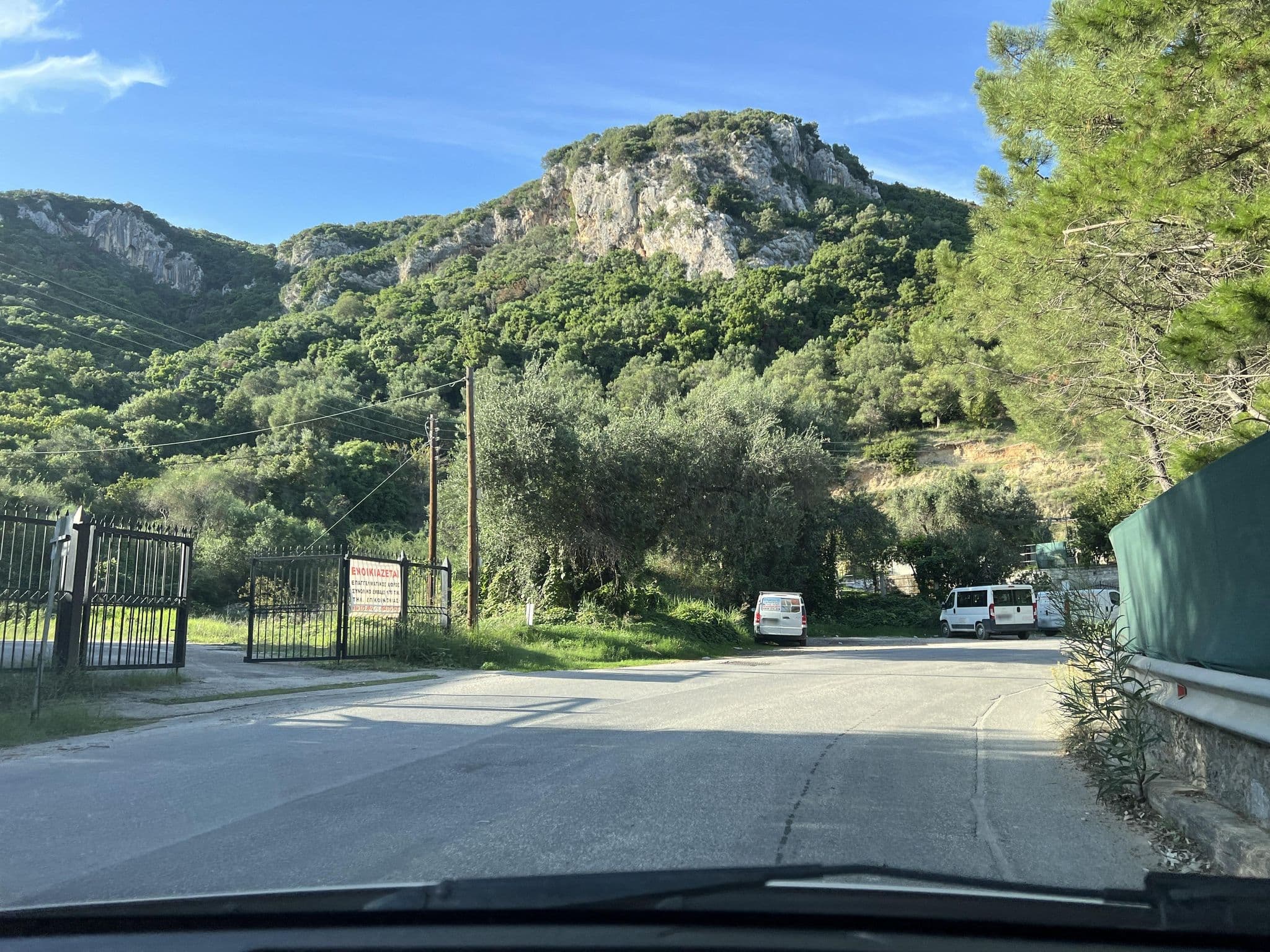Street view near Corfu Senses Resort, Ágios Matthaíos — © VMConsulting (CC BY-SA · Mapillary)