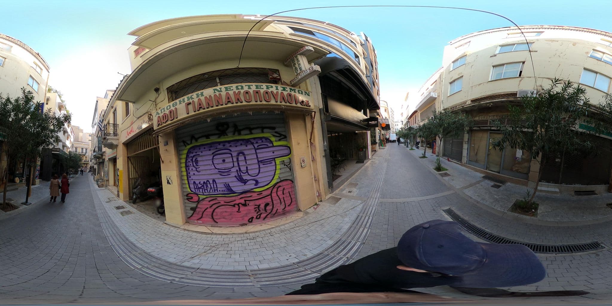 Street view near Vasí, Athens