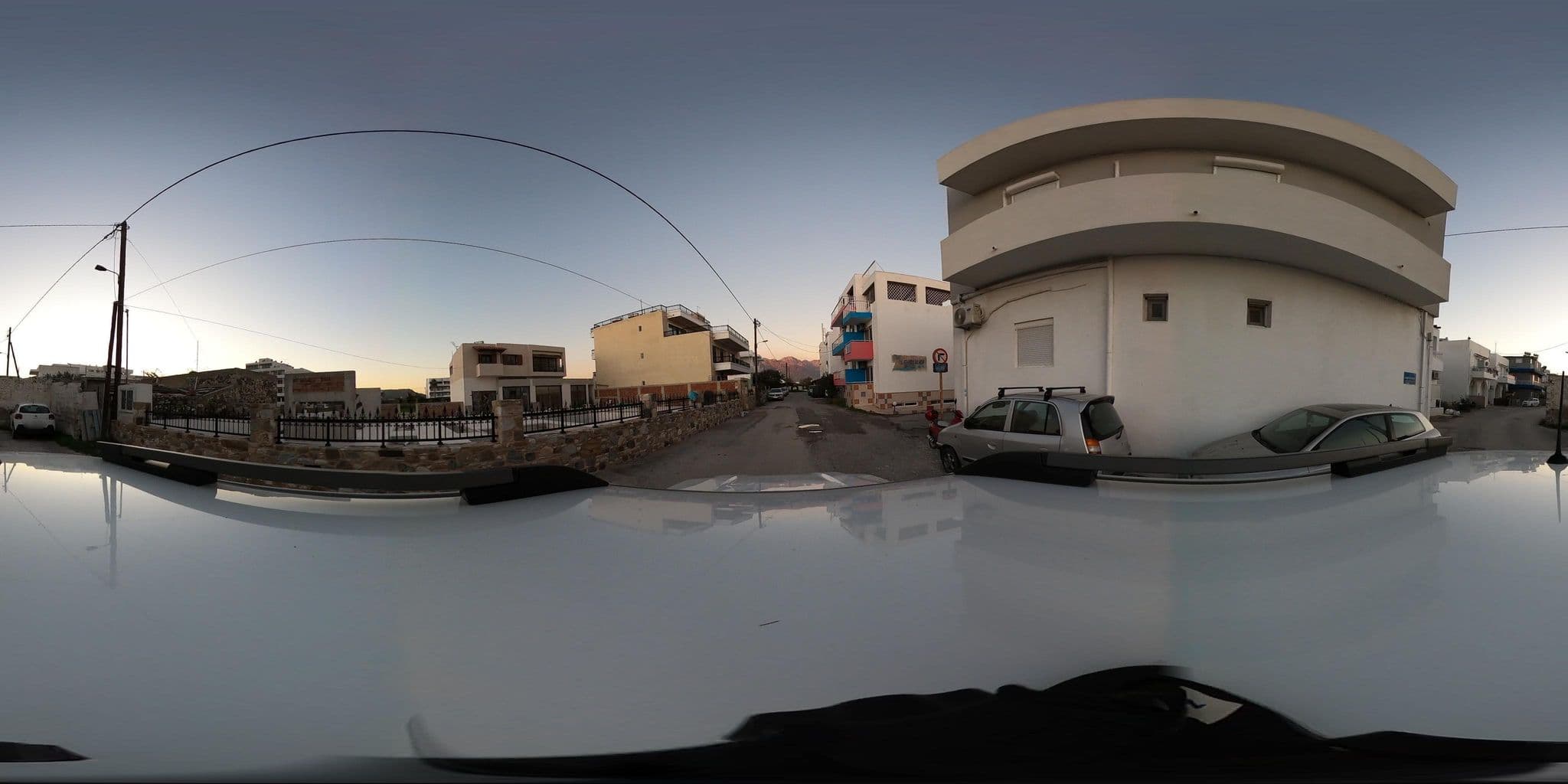 Street view near Pillbox Seafront Studios & Apartments, Kardámaina — © RoikosSA (CC BY-SA · Mapillary)
