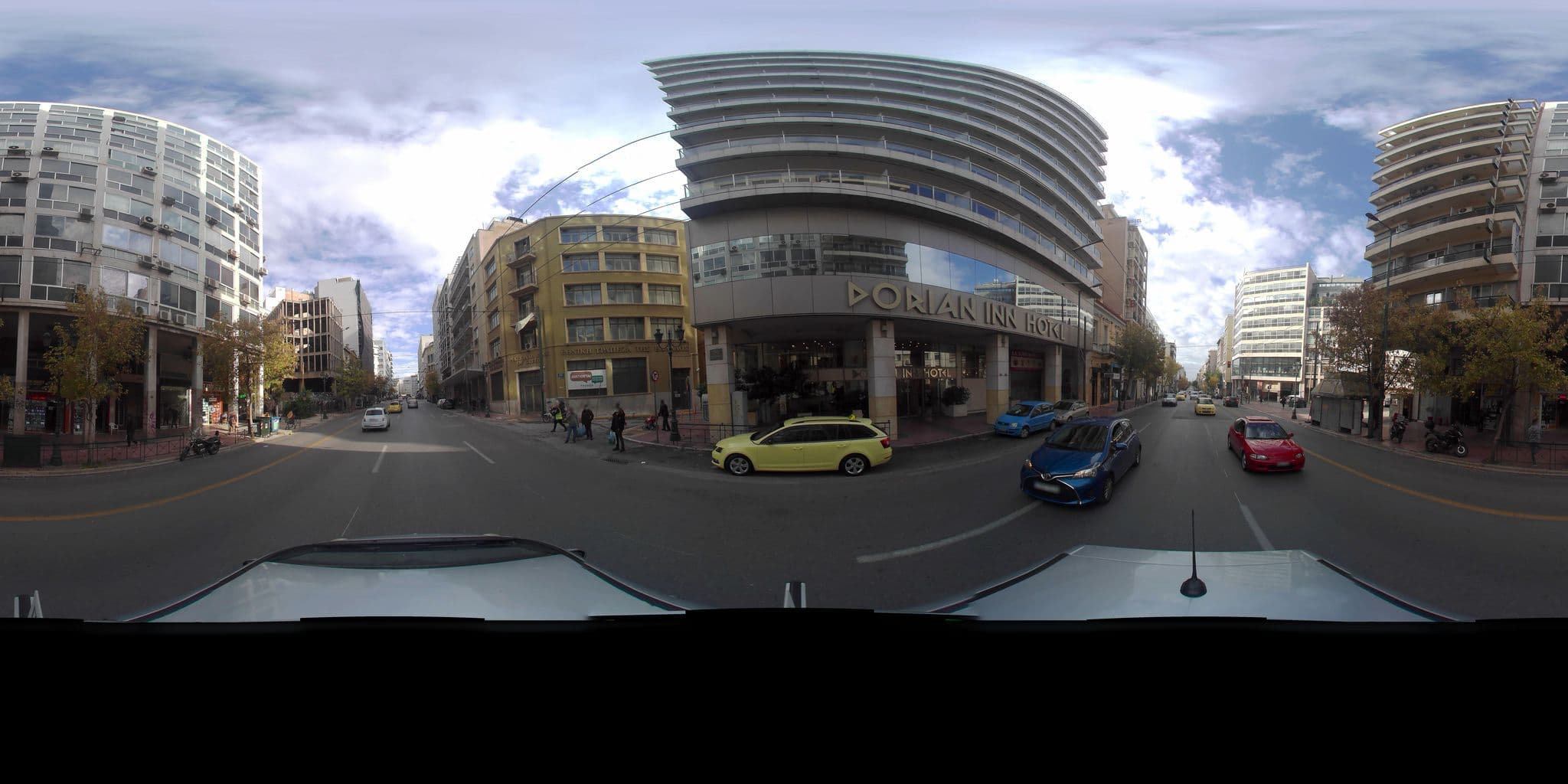 Street view near Elite, Athens