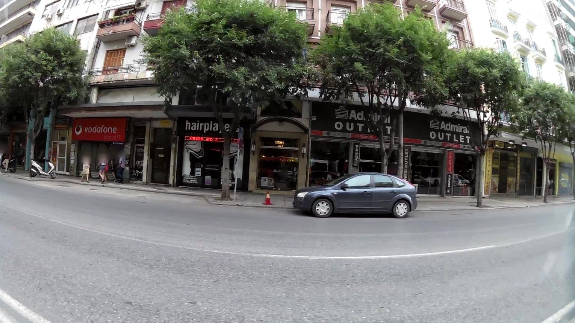 Street view near El Greco, Thessaloníki — © kaartcam (CC BY-SA · Mapillary)