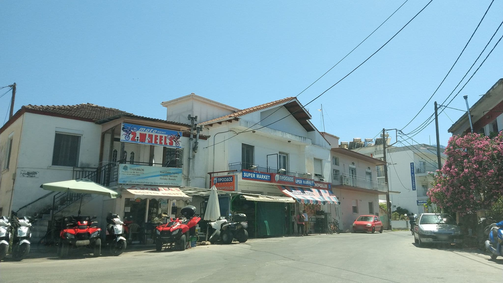 Street view near Sasa House, Thásos — © lucia_ (CC BY-SA · Mapillary)
