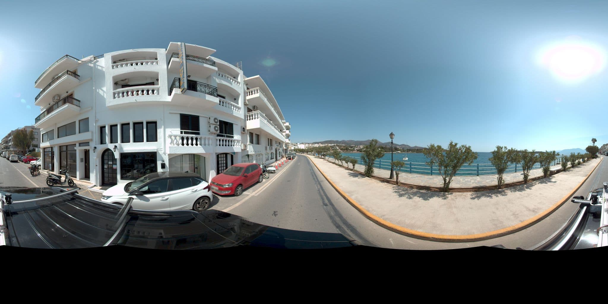 Street view near Victoria, Ágios Nikólaos — © Vagelis (CC BY-SA · Mapillary)