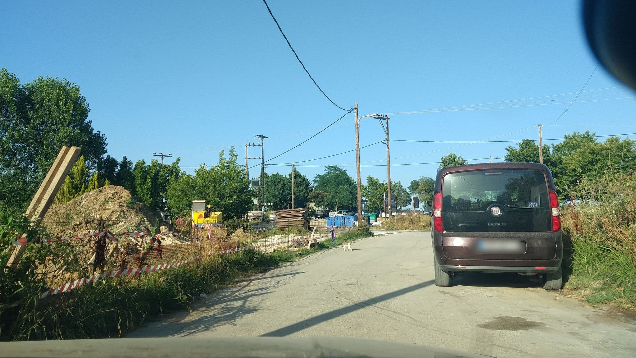 Street view near Perla Beach Thassos, Potamiá — © lucia_ (CC BY-SA · Mapillary)