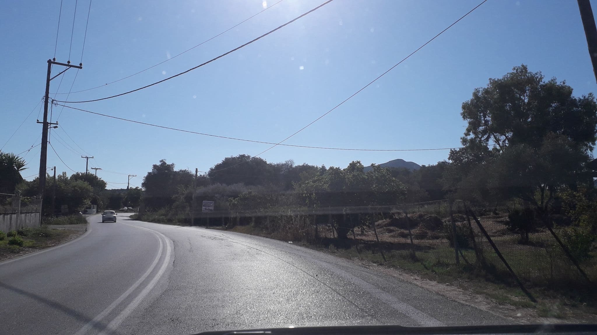 Street view near Villa Tatiana, Ágios Matthaíos — © dli (CC BY-SA · Mapillary)