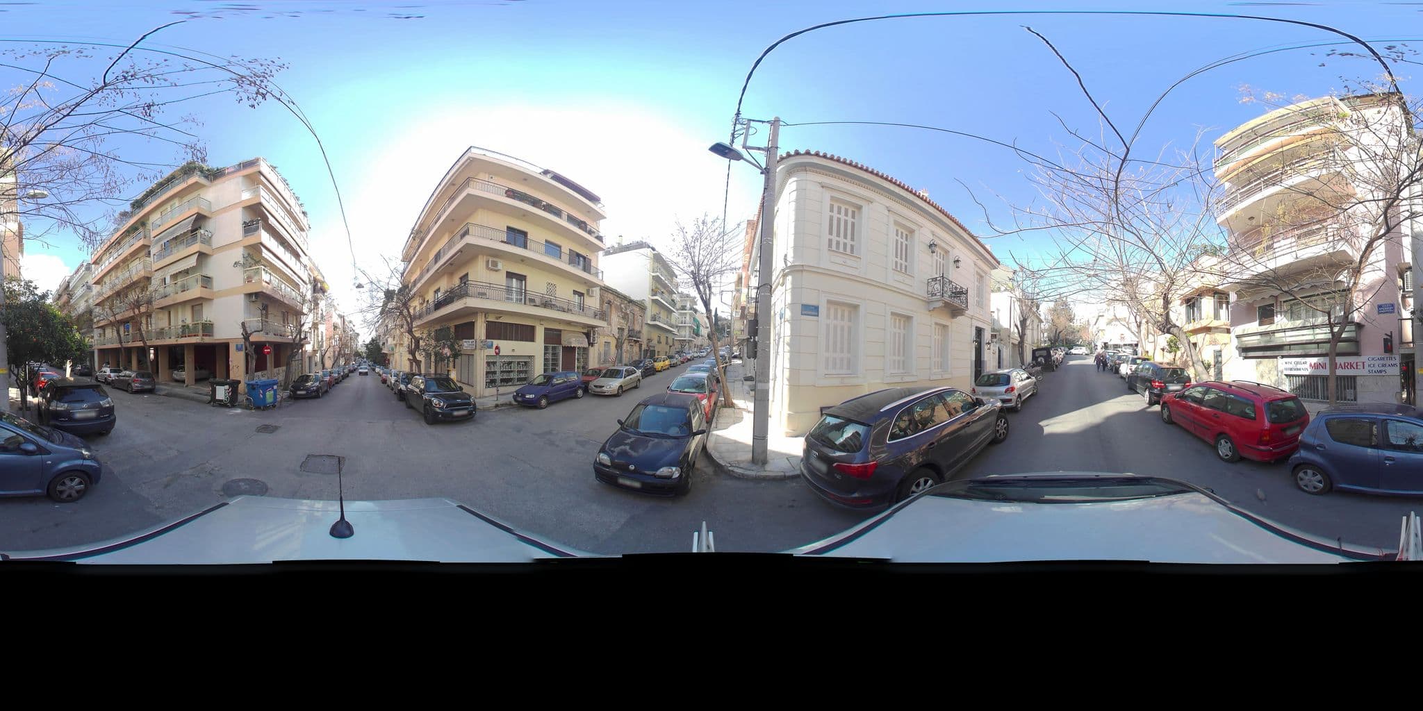 Street view near Noble Suites Hotel, Athens