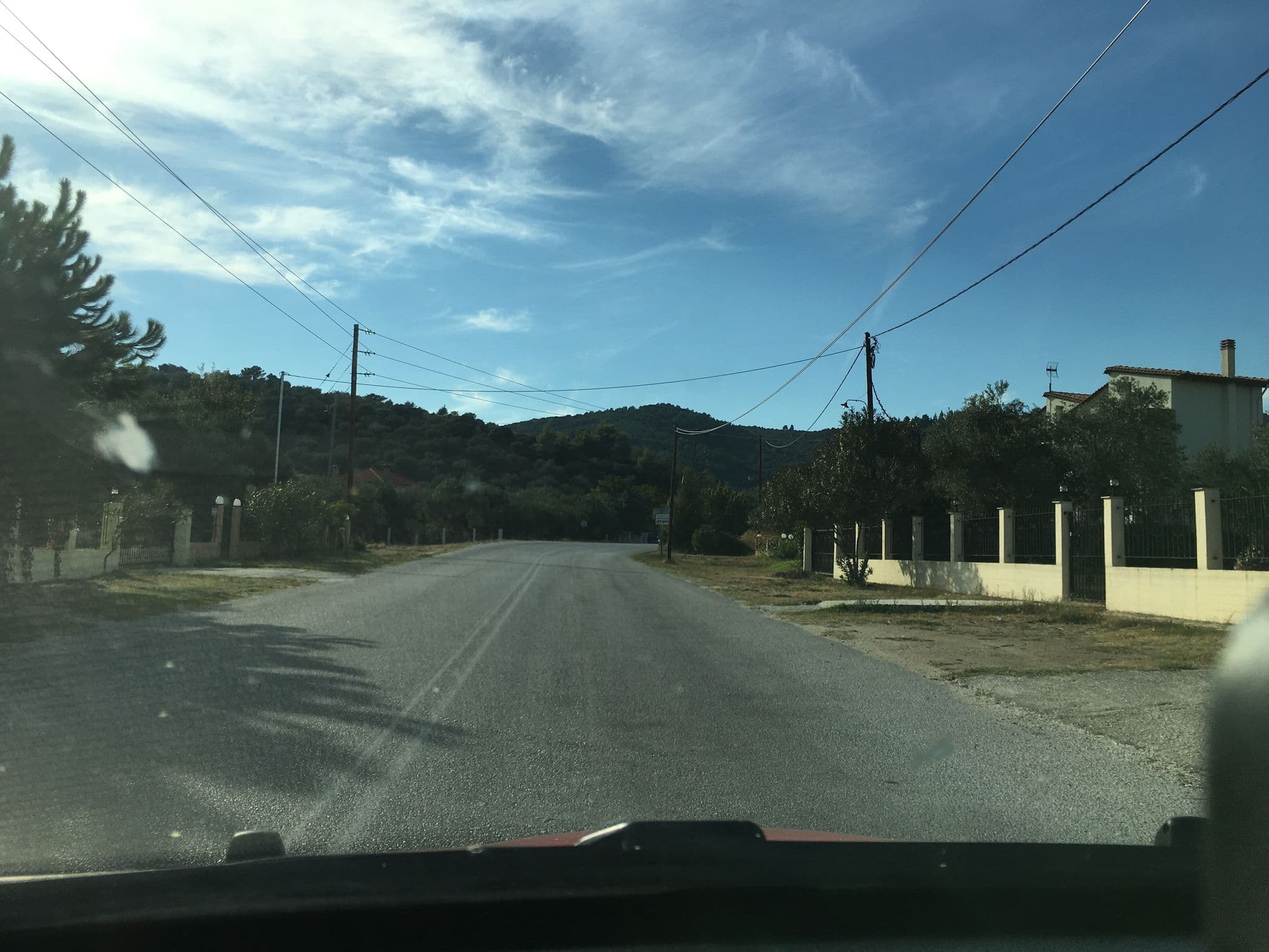 Street view near Akti-S Resort, Níkiti