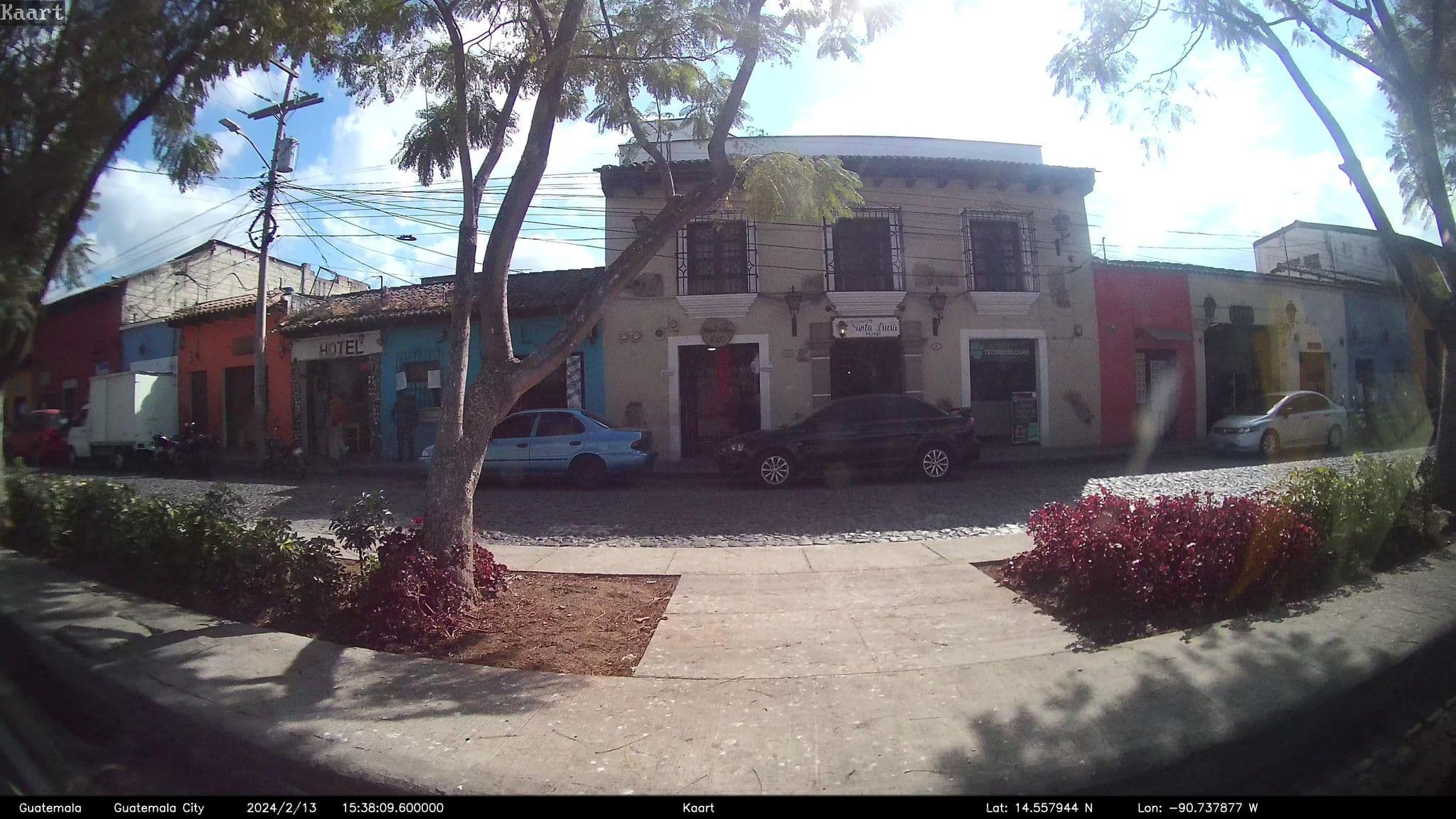 Street view near Hotel Santa Lucia, Antigua Guatemala