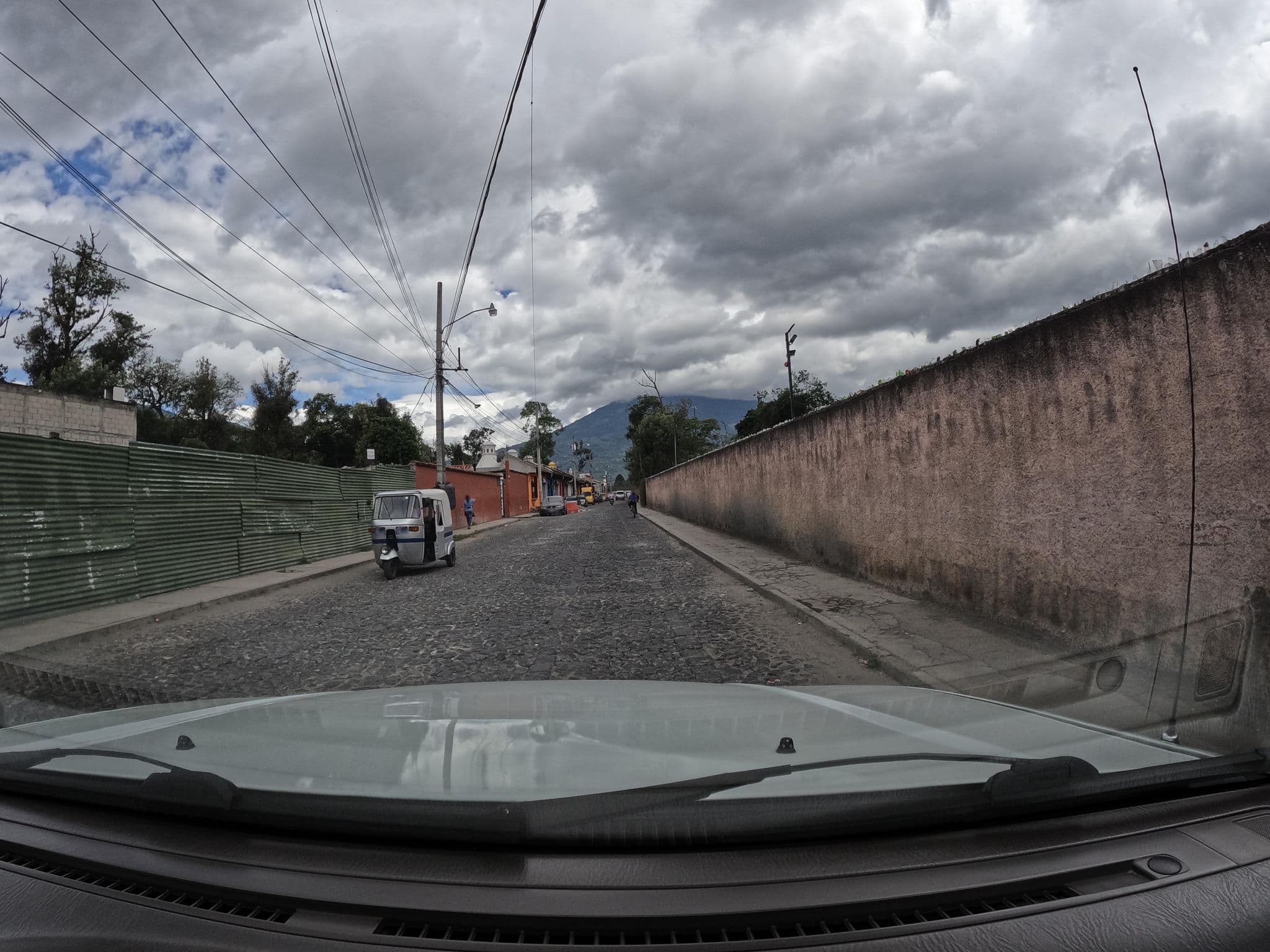 Street view near Apartamentos #4, Antigua Guatemala