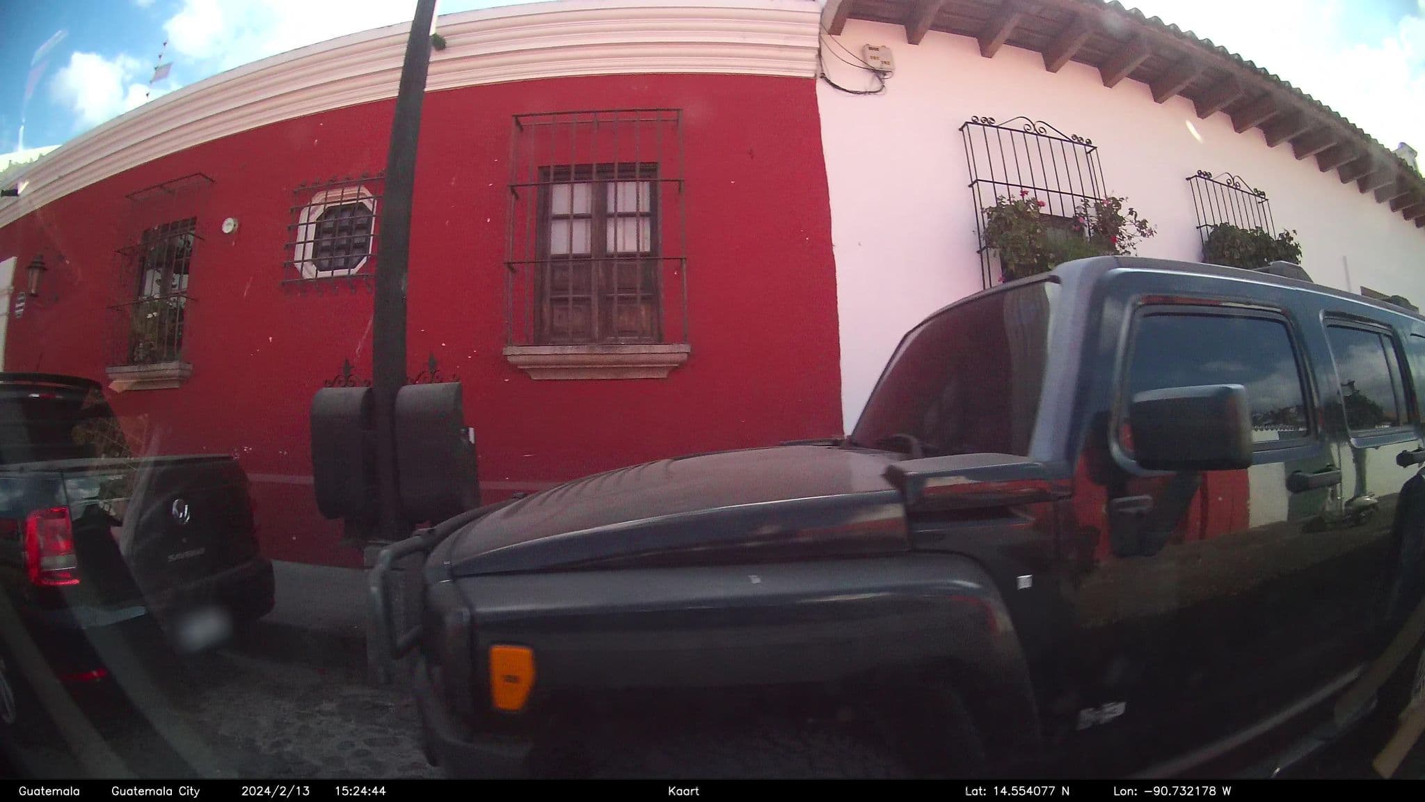 Street view near Hotel Feather, Antigua Guatemala