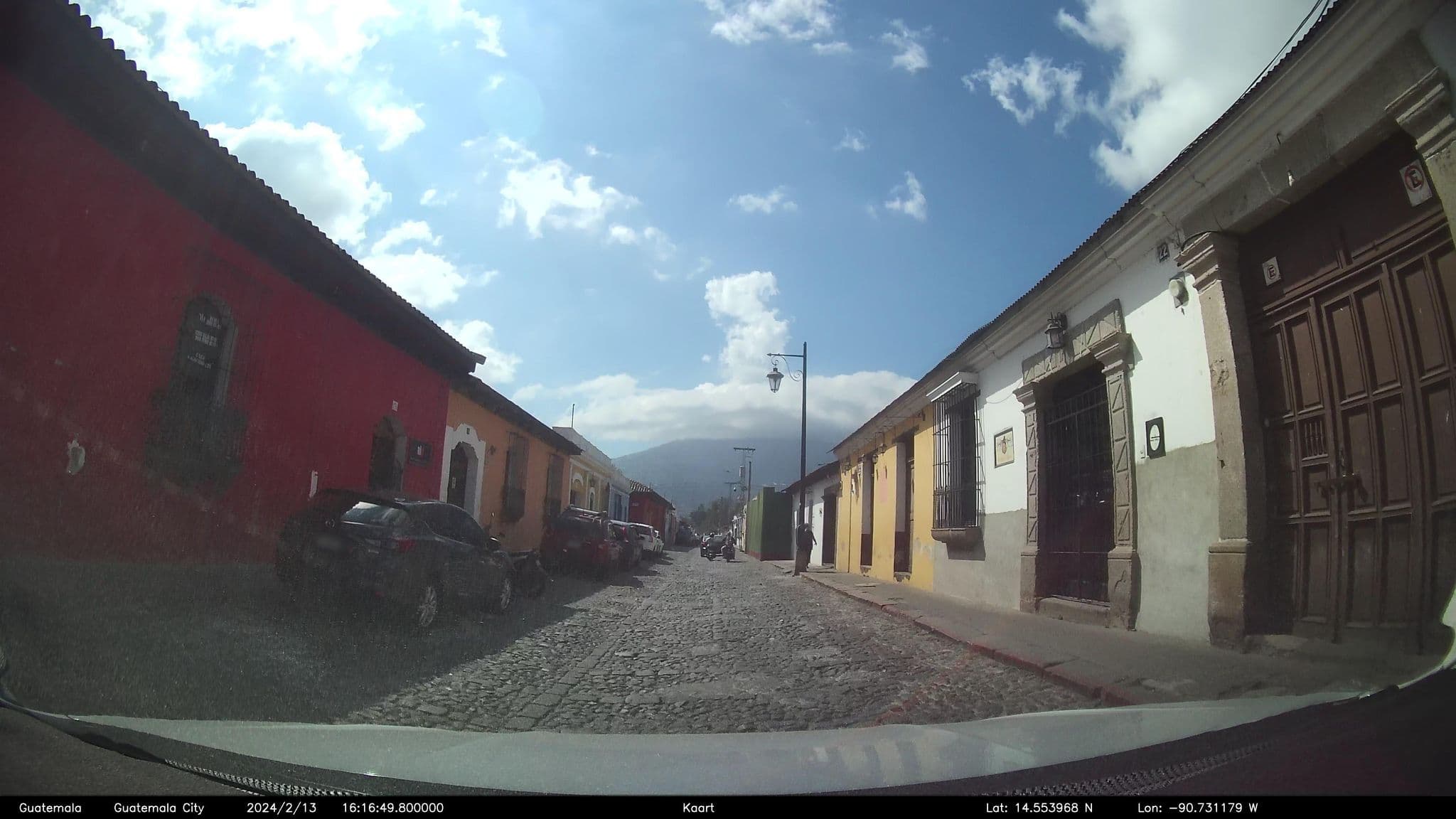 Street view near Somos, Antigua Guatemala