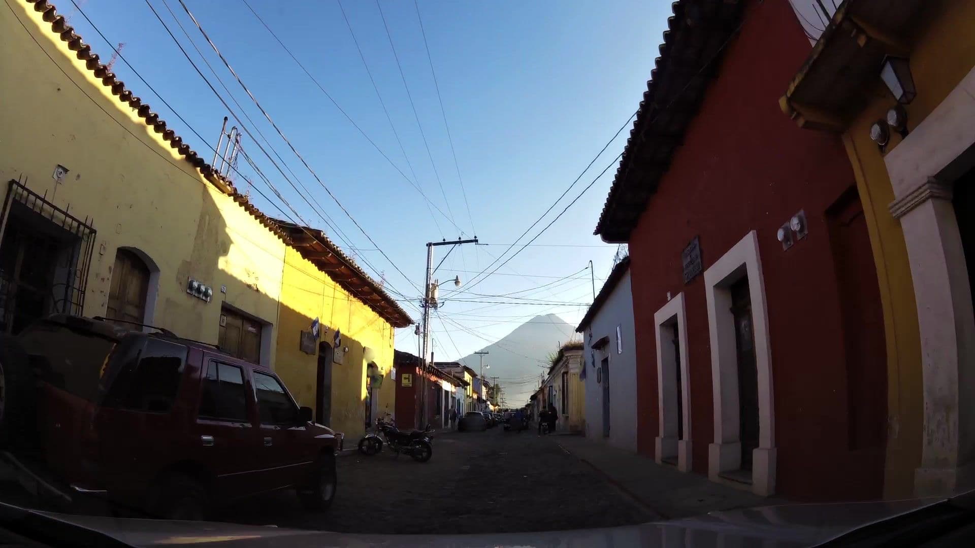 Street view near Camping and travel, Antigua Guatemala