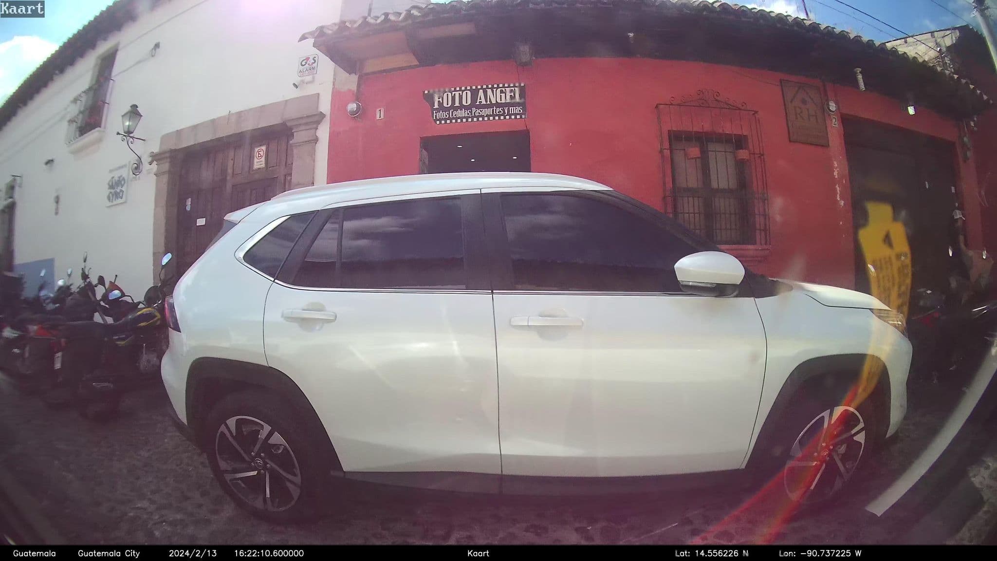 Street view near Hotel Alma Maya, Antigua Guatemala