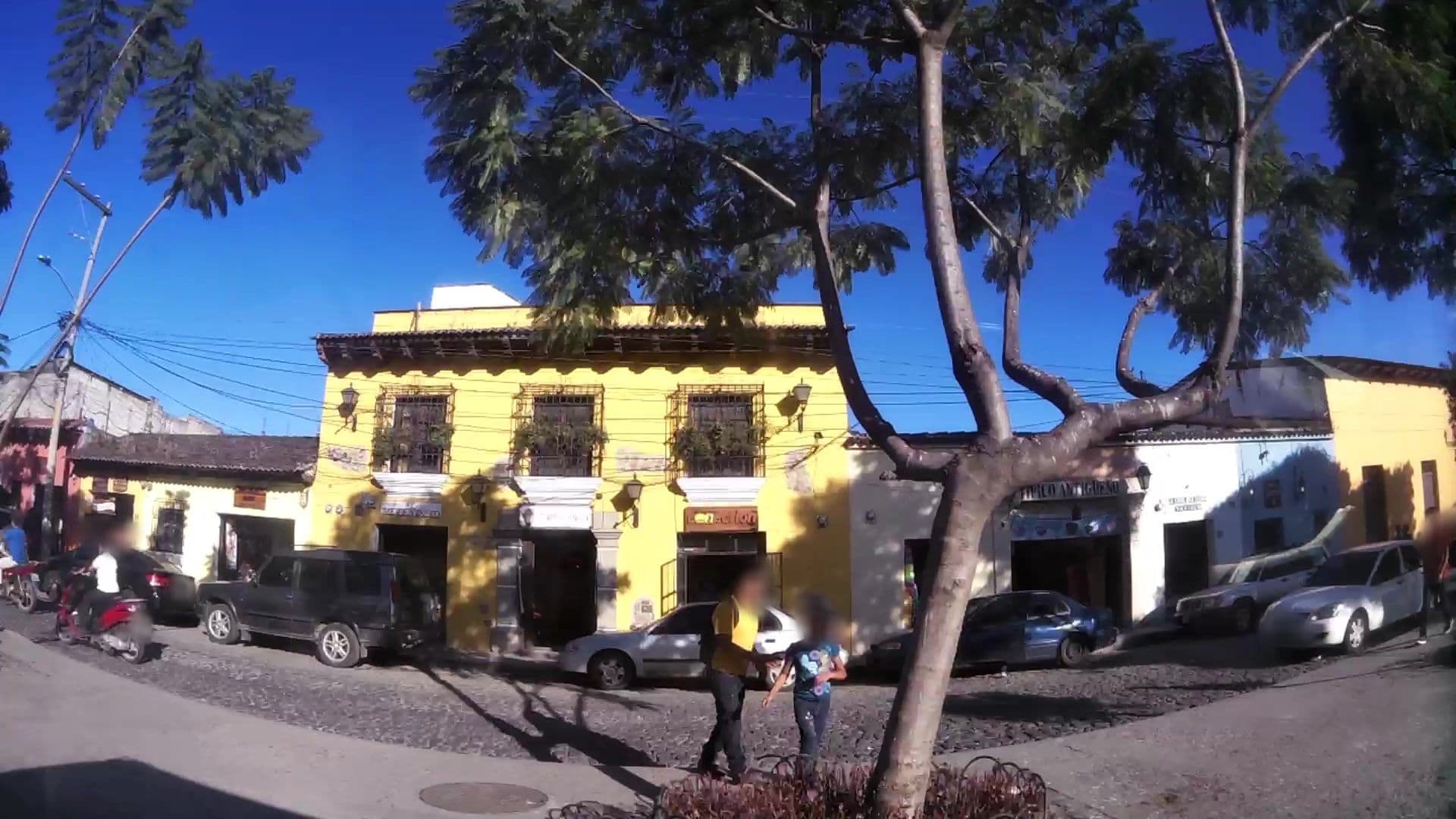 Street view near La Quinta Santa Lucia, Antigua Guatemala