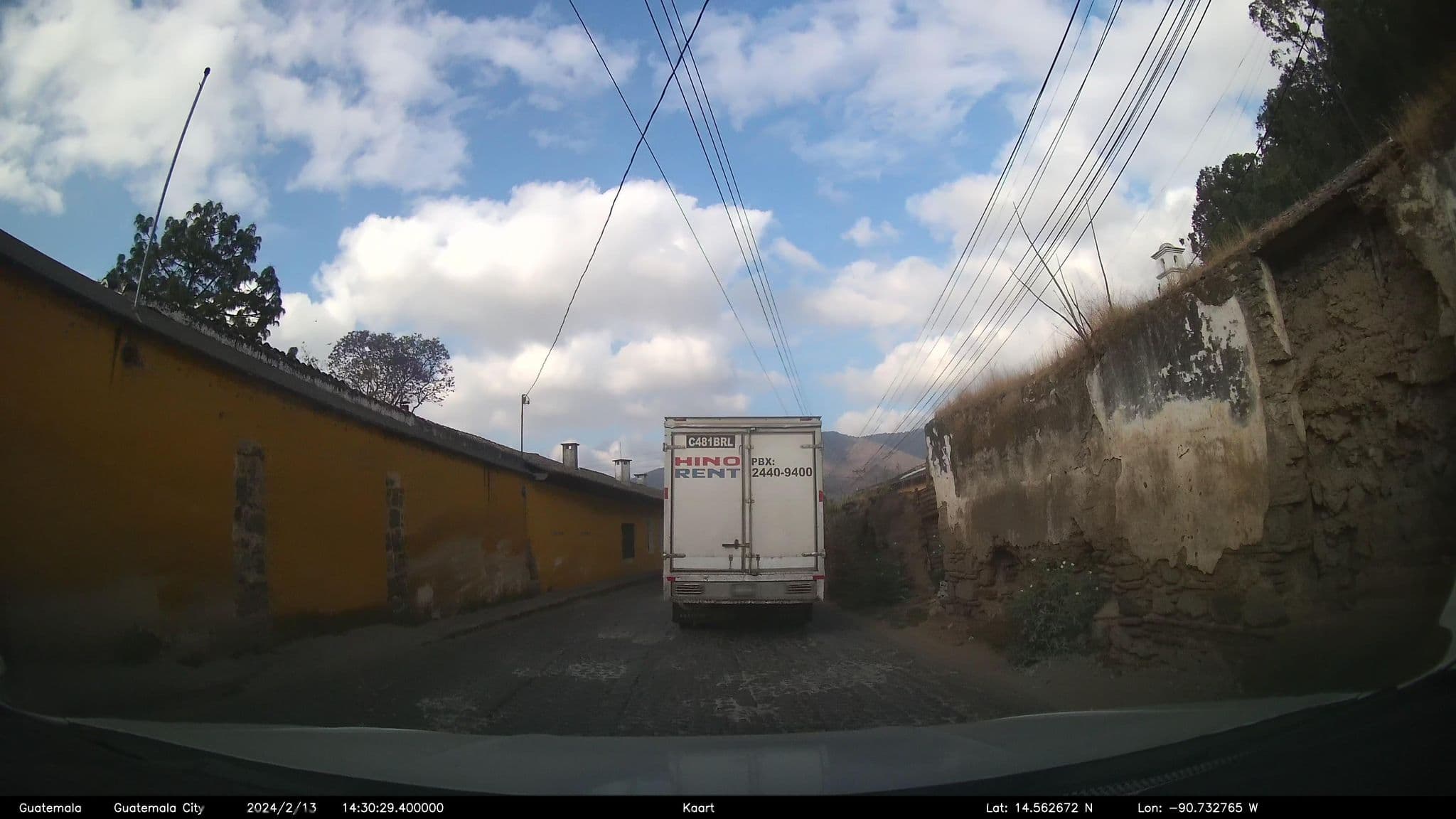 Street view near Casa Catalina, Antigua Guatemala