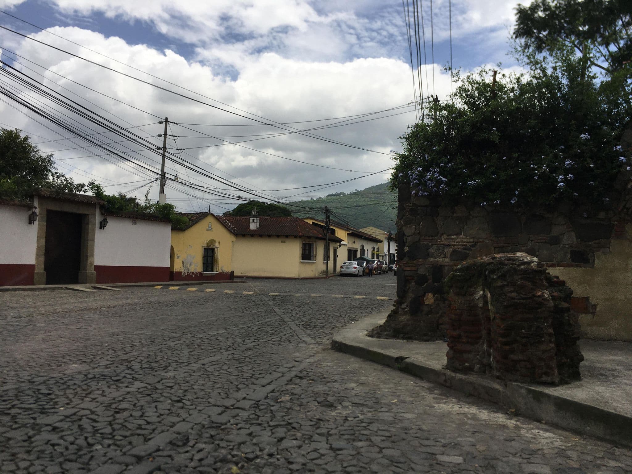 Street view near Hotel Cacique Real, Antigua Guatemala