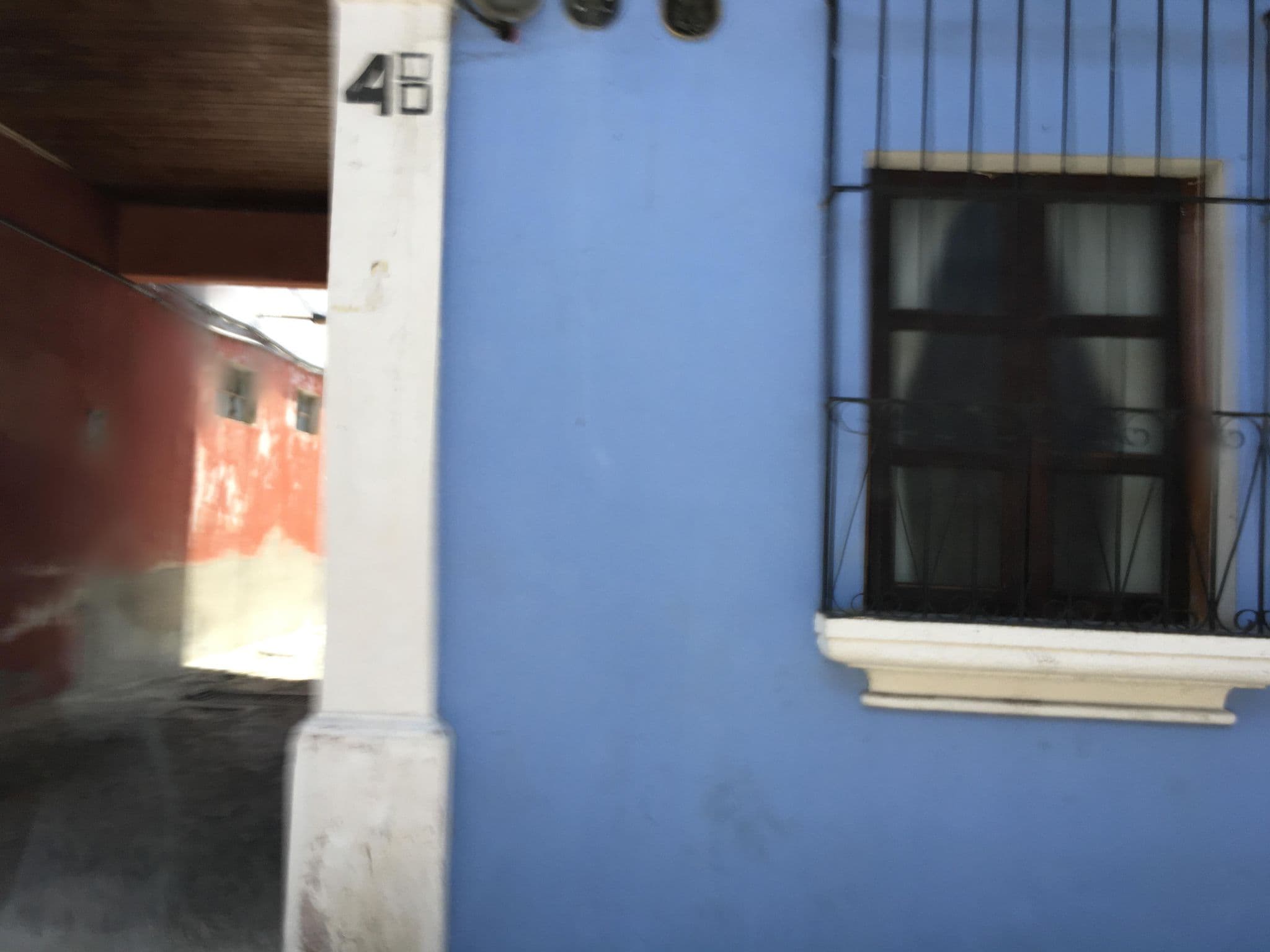 Street view near Hostel Morenos, Antigua Guatemala — © jaas (CC BY-SA · Mapillary)