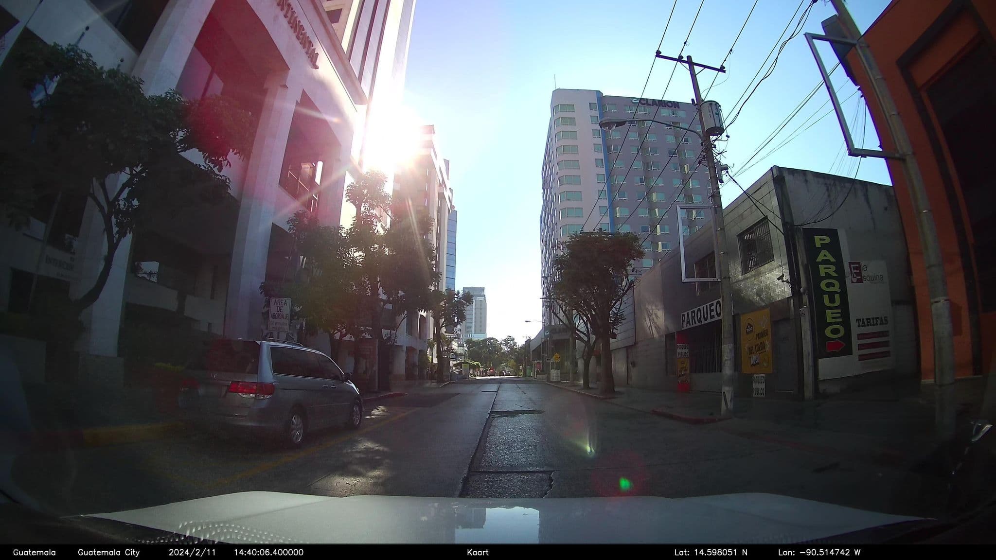 Street view near Real Intercontinental, Santa Catarina Pinula — © kaart_2 (CC BY-SA · Mapillary)