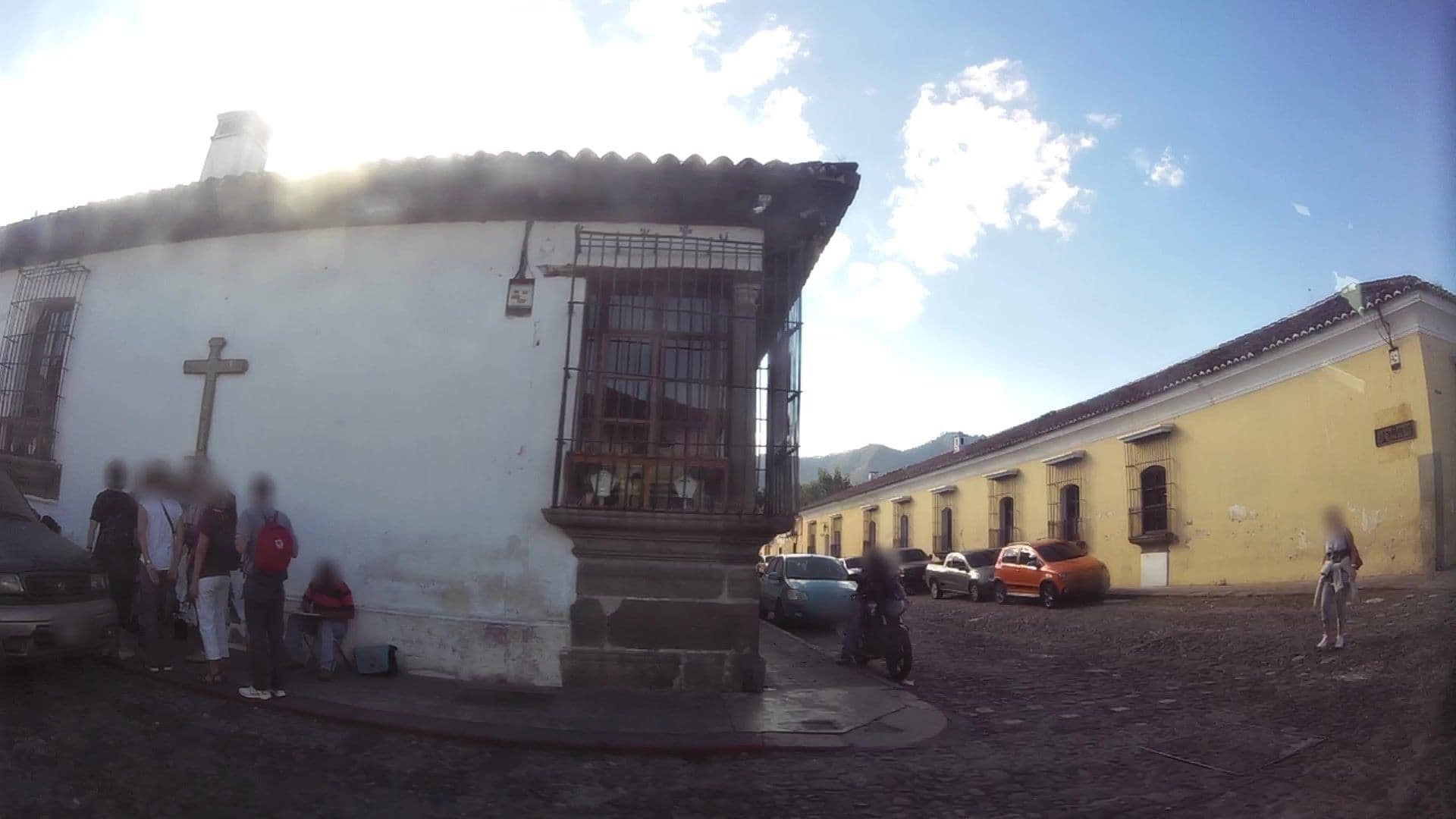 Street view near Hotel Convento Santa Catalina, Antigua Guatemala
