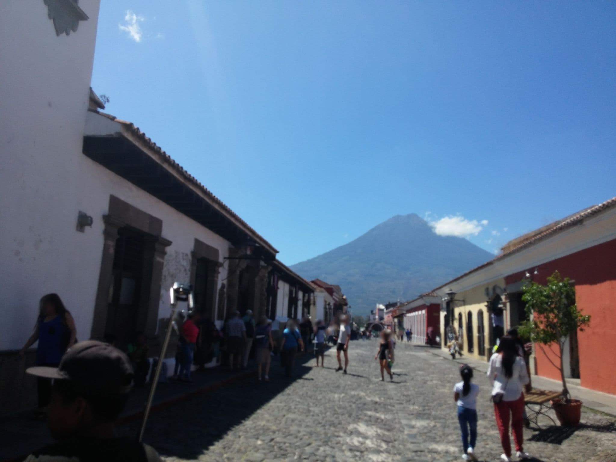 Street view near La Posada de Don Rodrigo, Antigua Guatemala
