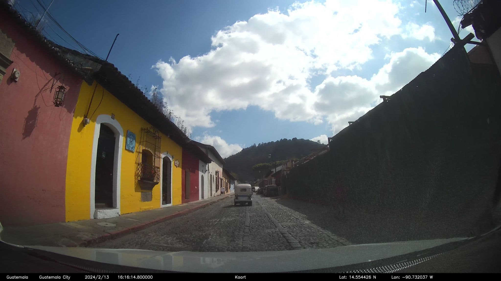 Street view near Las Piletas Hotel, Antigua Guatemala