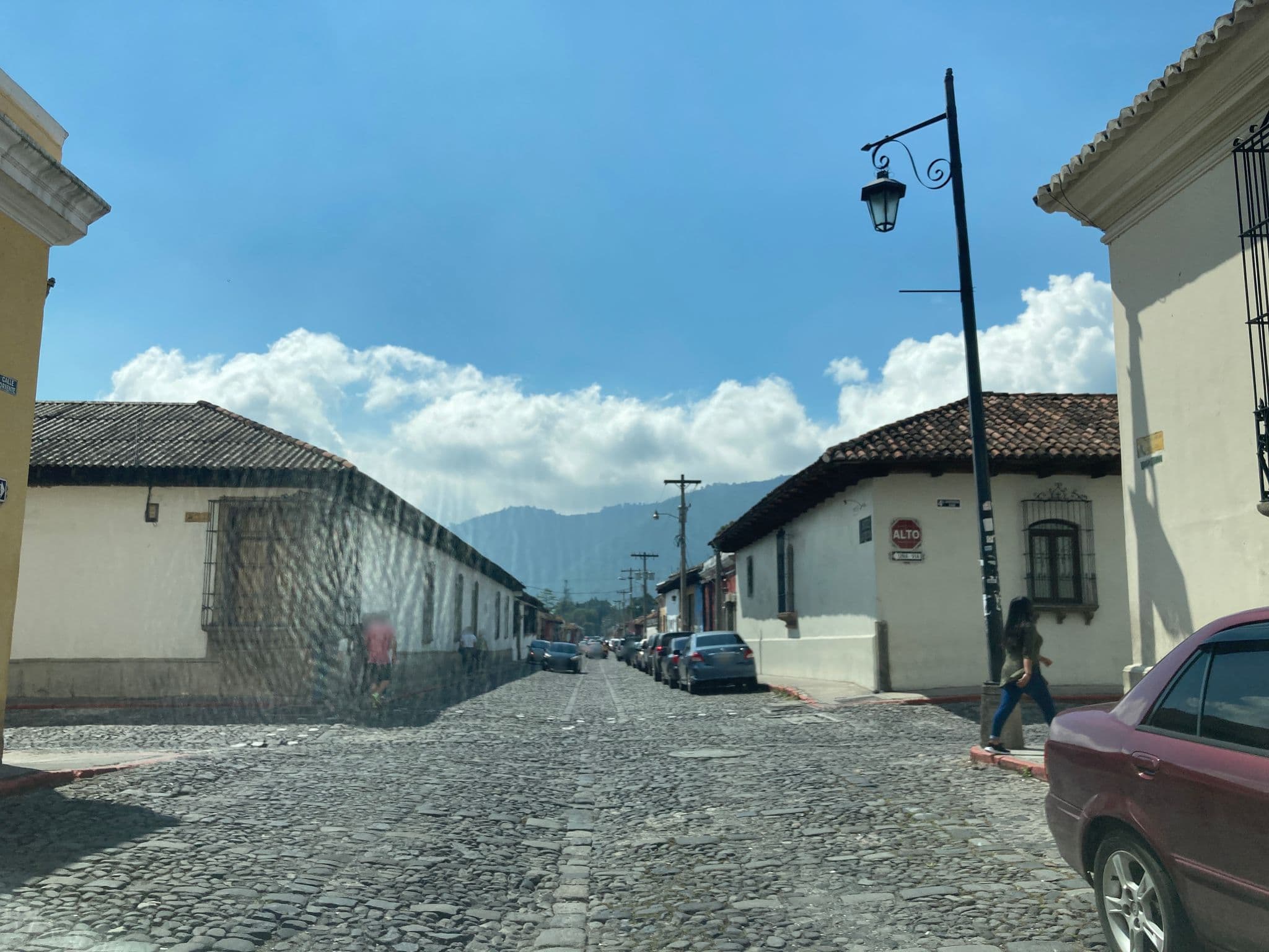 Street view near Hotel La Catedral, Antigua Guatemala