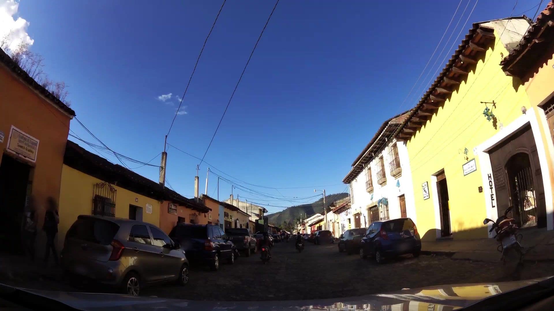 Street view near Casa Anturio, Antigua Guatemala