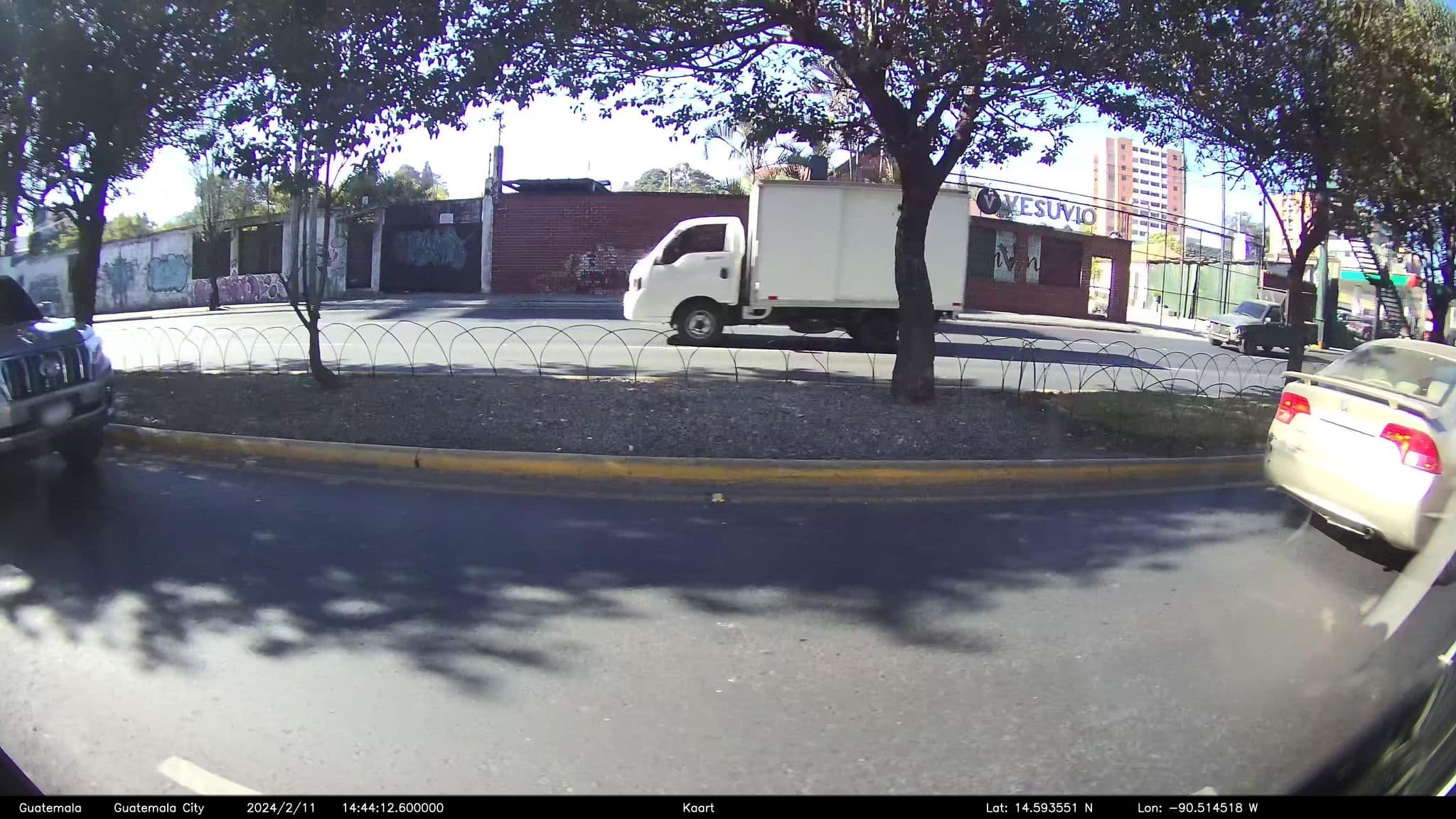 Street view near Eco Hotel Los Próceres, Santa Catarina Pinula — © kaart_2 (CC BY-SA · Mapillary)