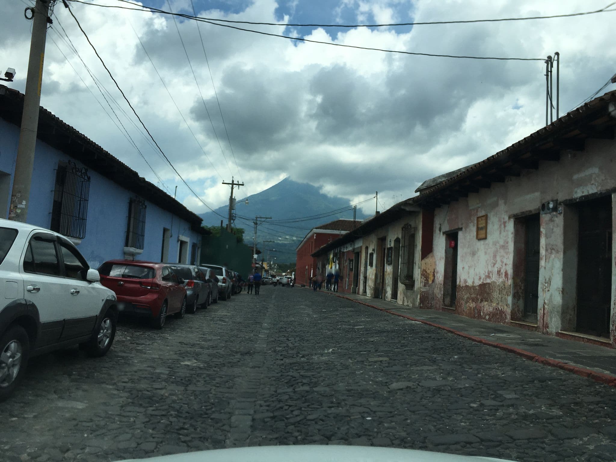 Street view near Hostal Armur, Antigua Guatemala — © jaas (CC BY-SA · Mapillary)