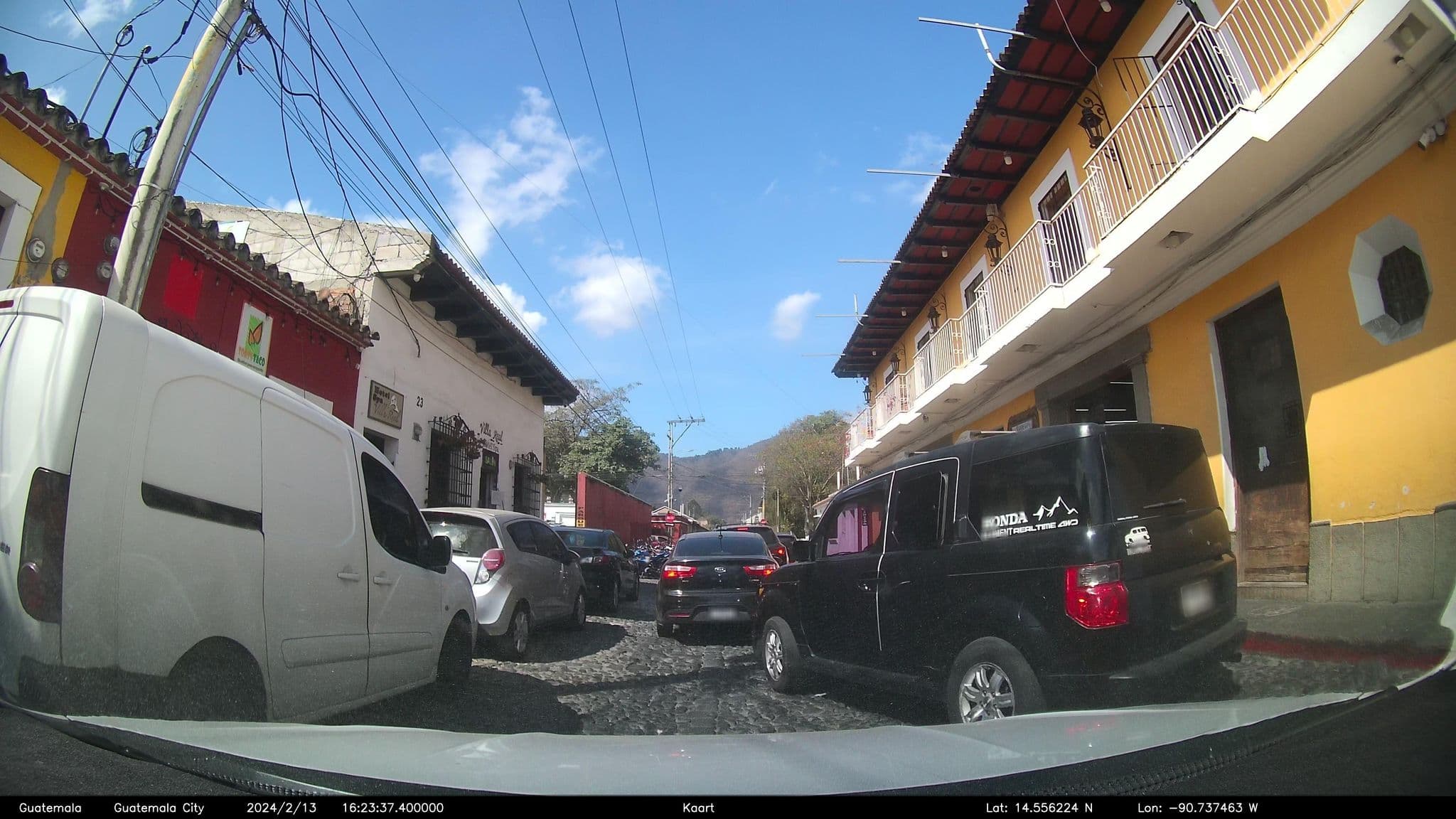 Street view near Posada Landivar, Antigua Guatemala