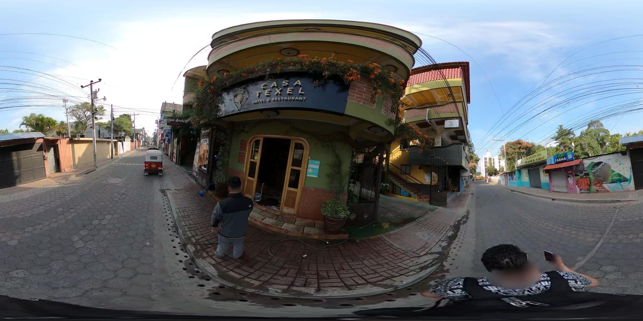 Street view near Casa Texel, Panajachel — © nicovargas (CC BY-SA · Mapillary)