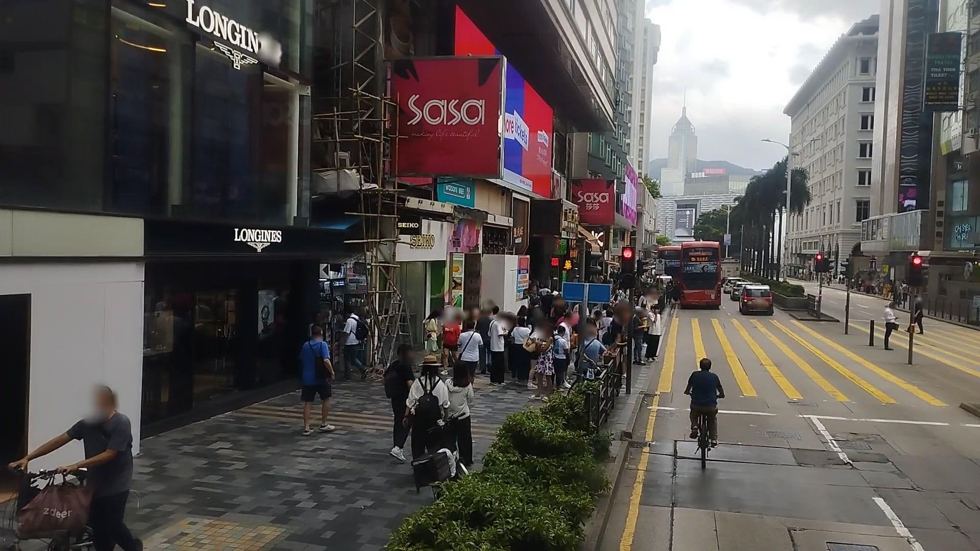 Street view near Ashoka Guesthouse, Tsim Sha Tsui