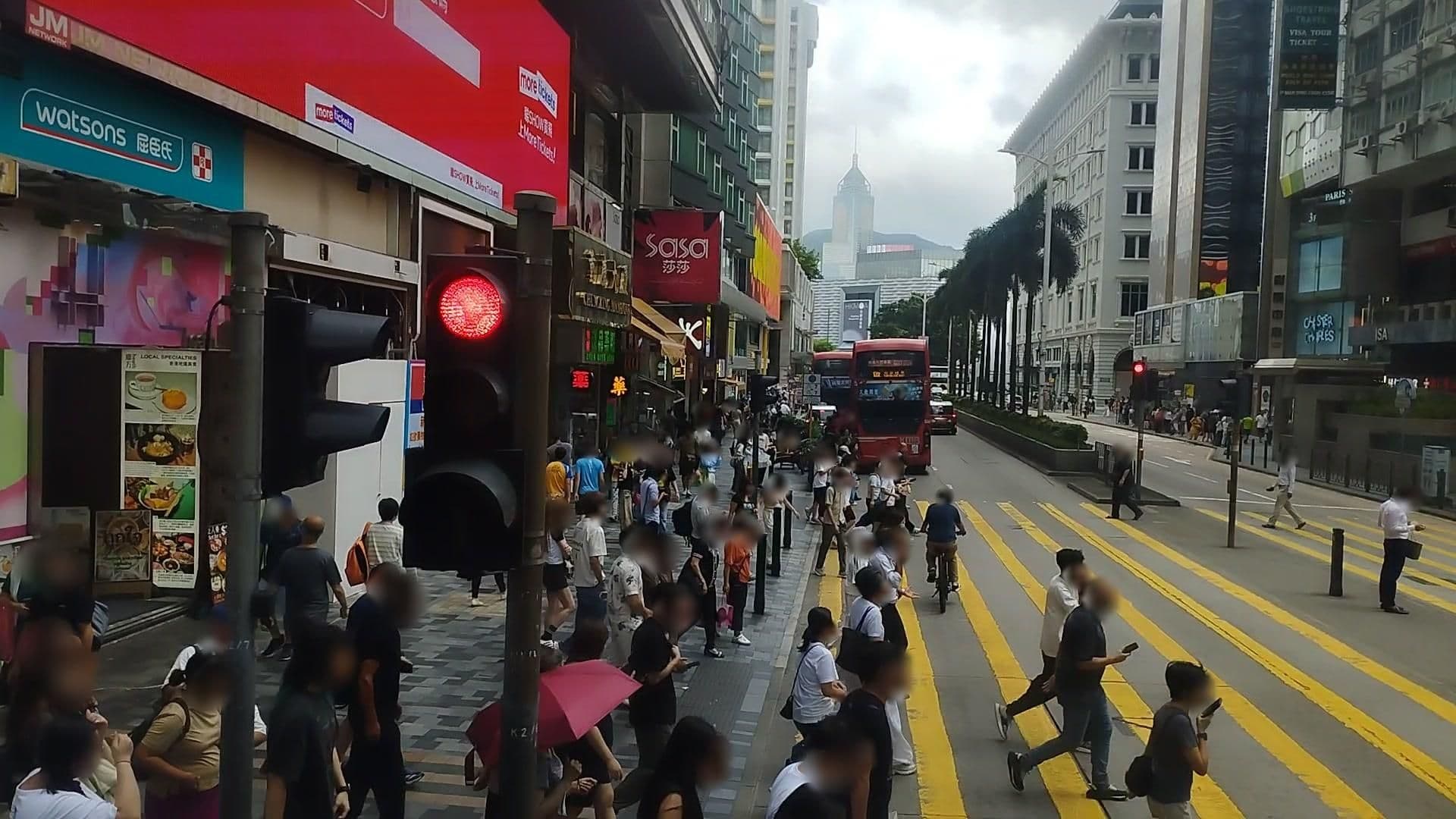 Street view near Hollywood Guesthouse, Tsim Sha Tsui — © kingkingHK (CC BY-SA · Mapillary)
