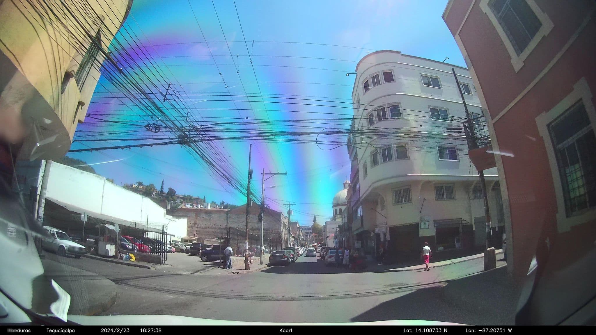 Street view near Hotel Las Palmas, Tegucigalpa — © kaart_4 (CC BY-SA · Mapillary)