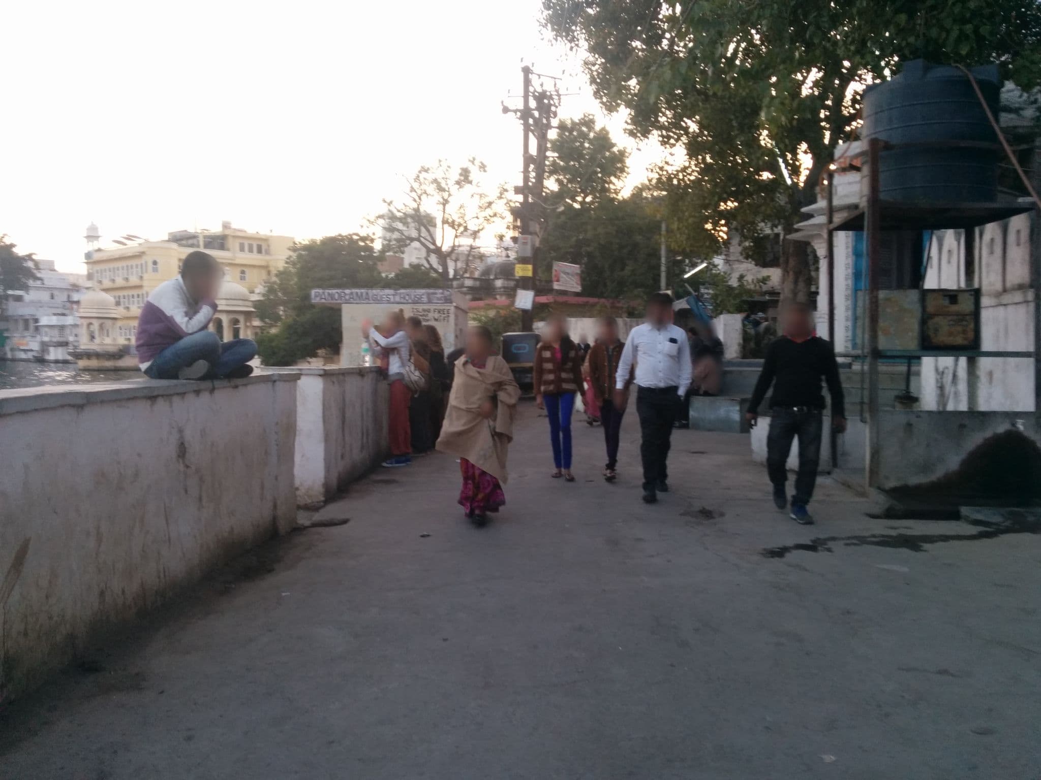 Street view near Dream Heaven, Udaipur